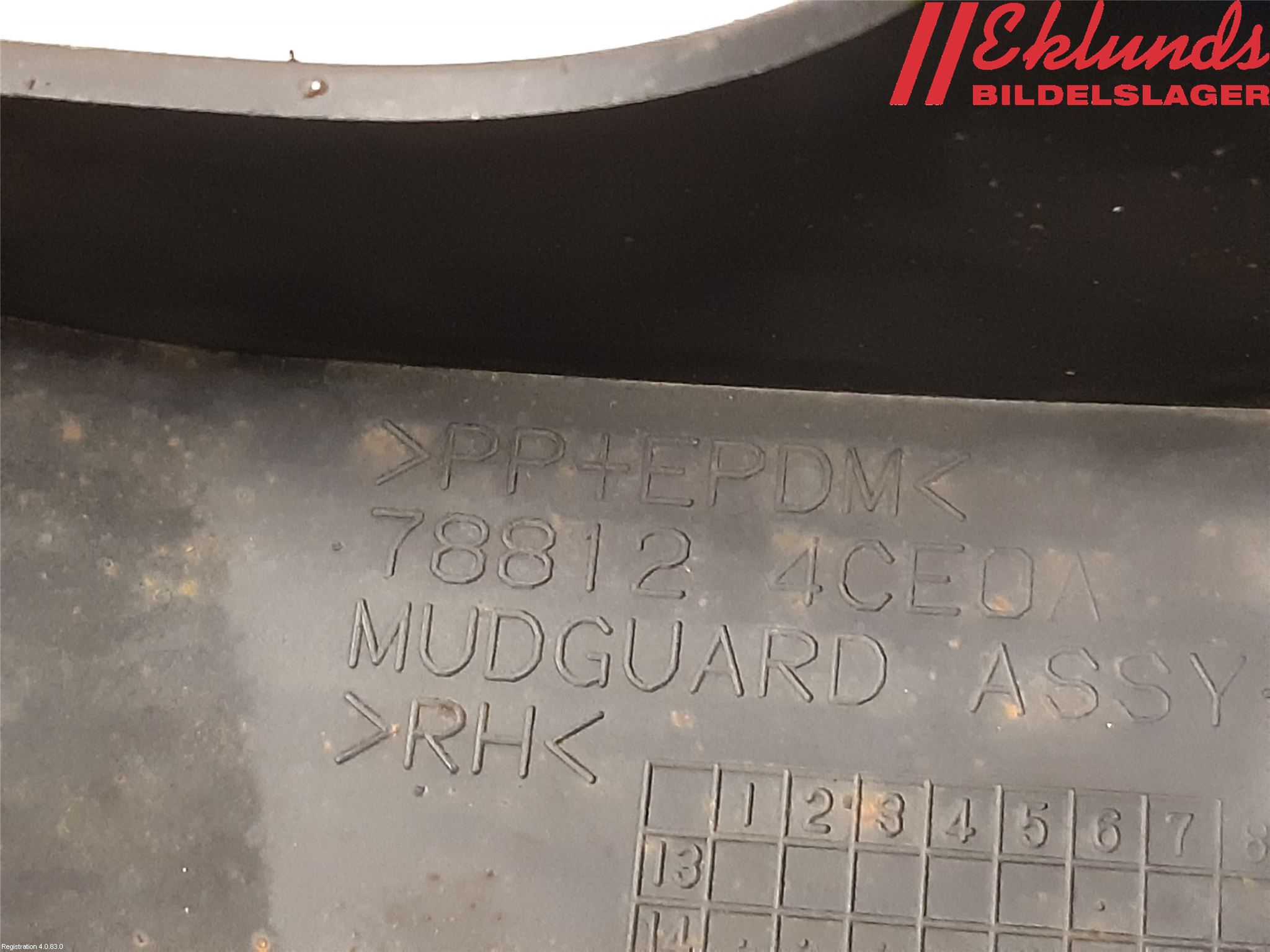 Nissan X-TRAIL 14-21 Stänkskydd