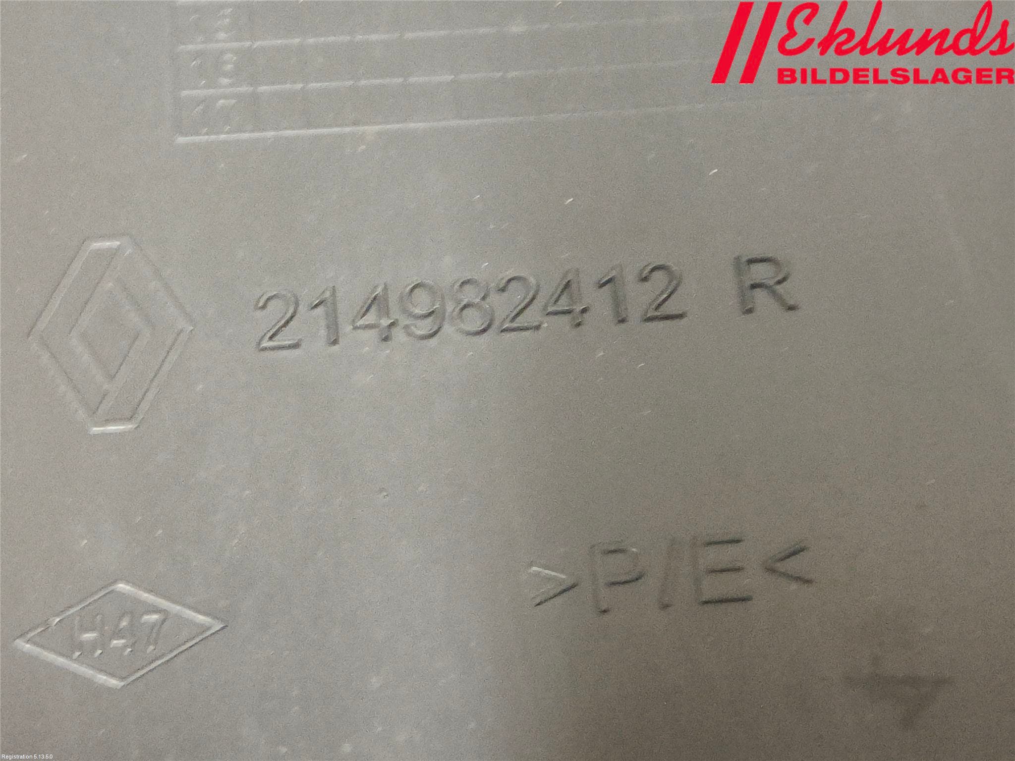 Renault MASTER III 10-14 Deflektor Plåt-Plast Kylning