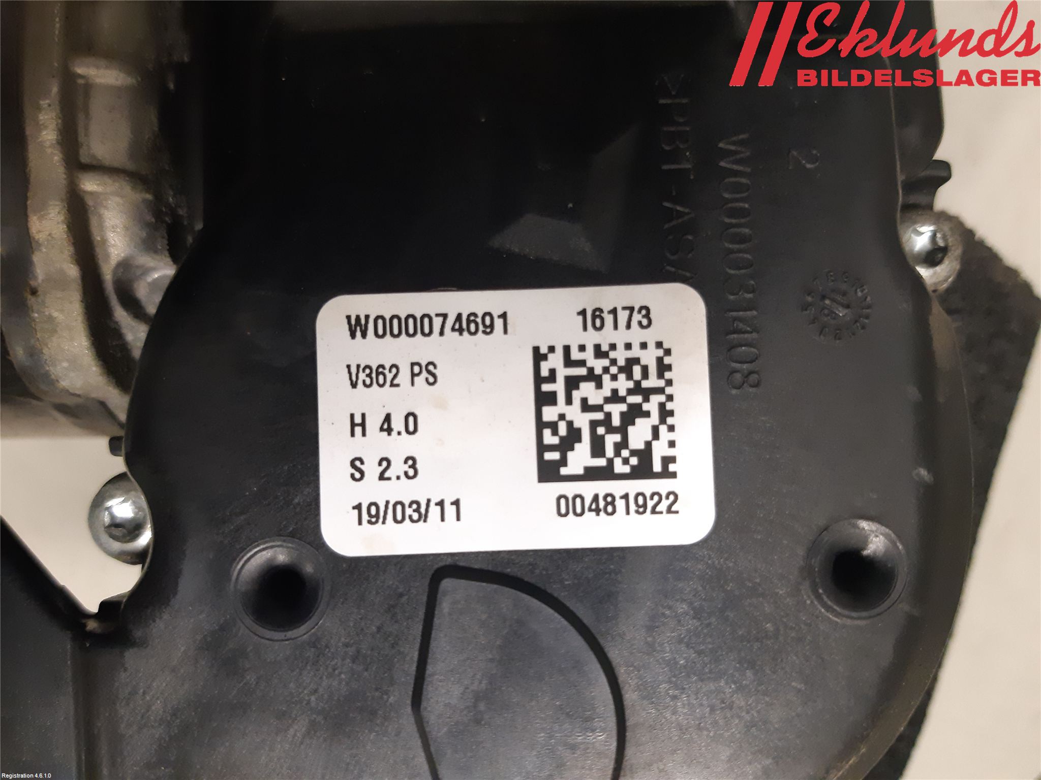 Ford TRANSIT/TOURNEO CUSTOM 13-24 Torkarmotor Vindruta