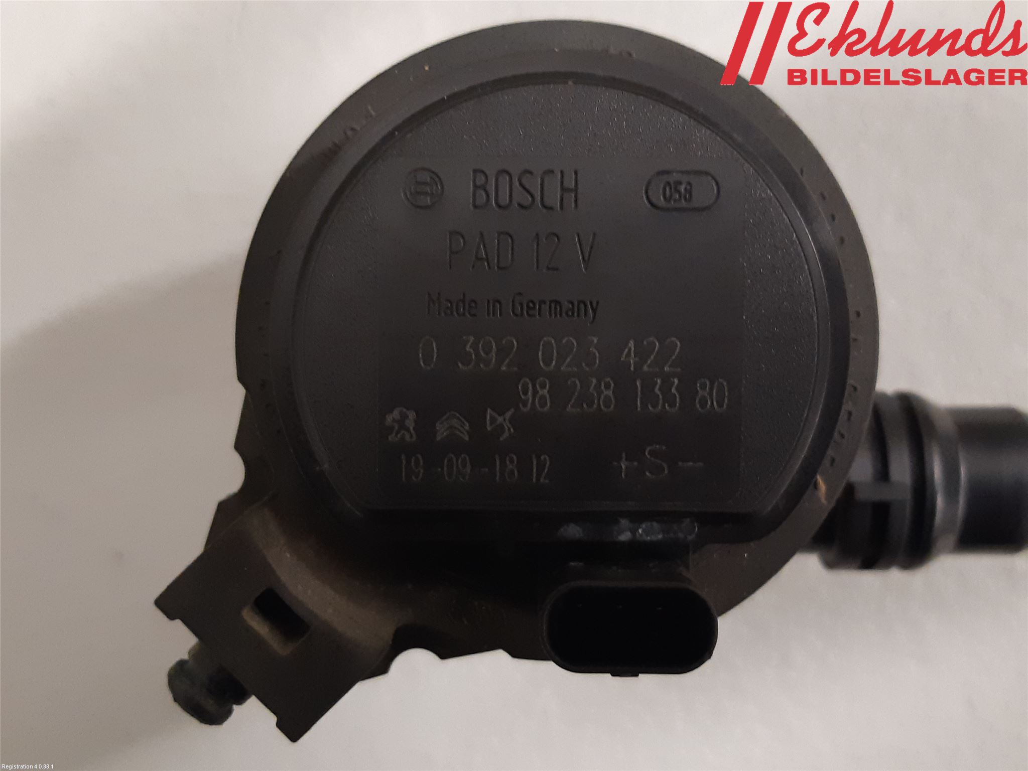 Peugeot 508 19- Värme Cirkulationspump