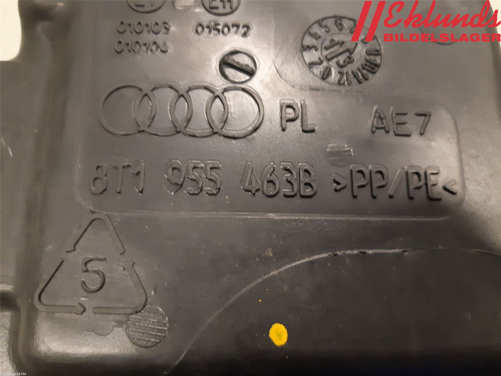 Audi A4 12-15 Spolartank Påfyllningsrör