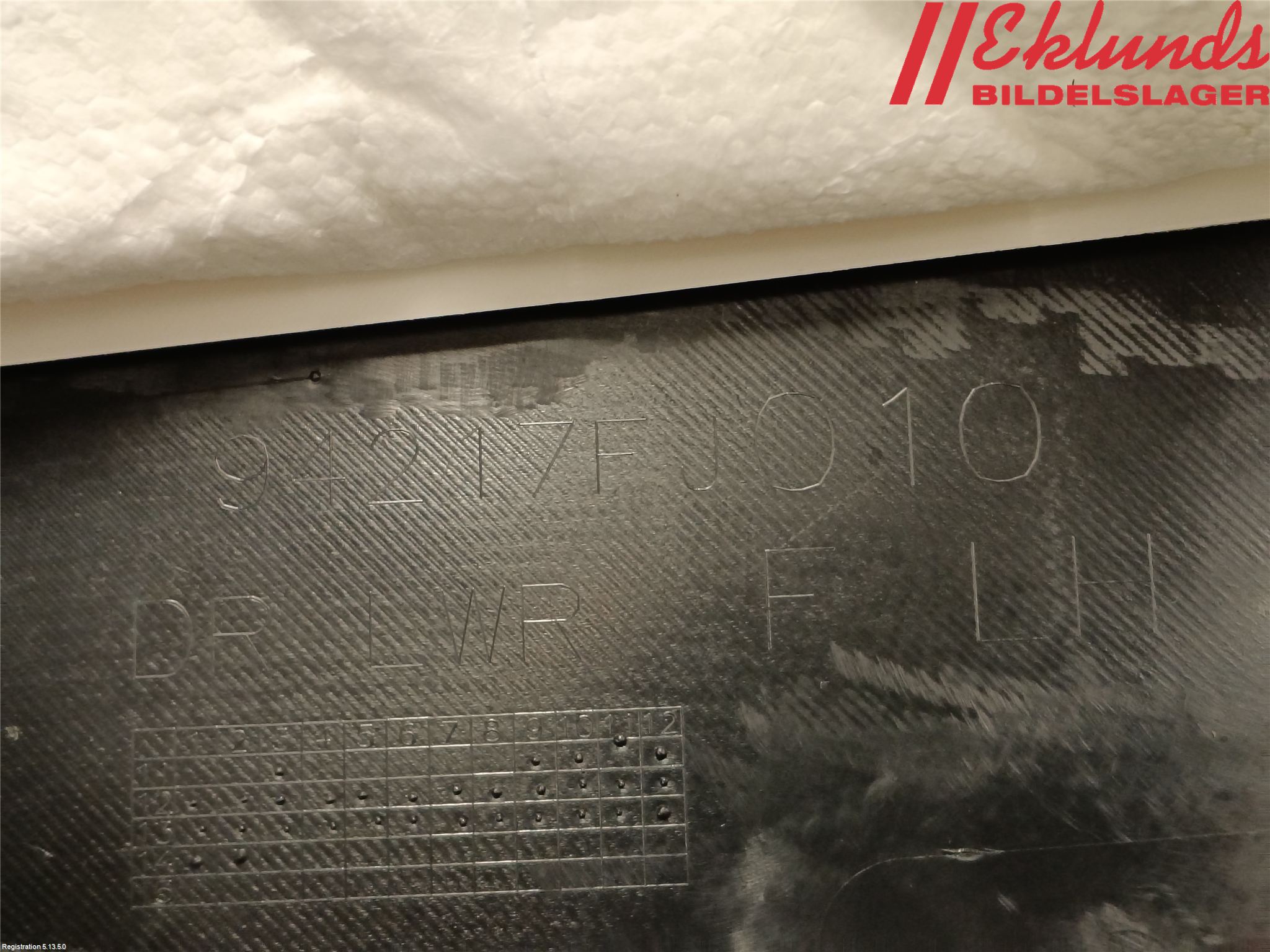 Subaru WRX STI Dörrklädsel Vä