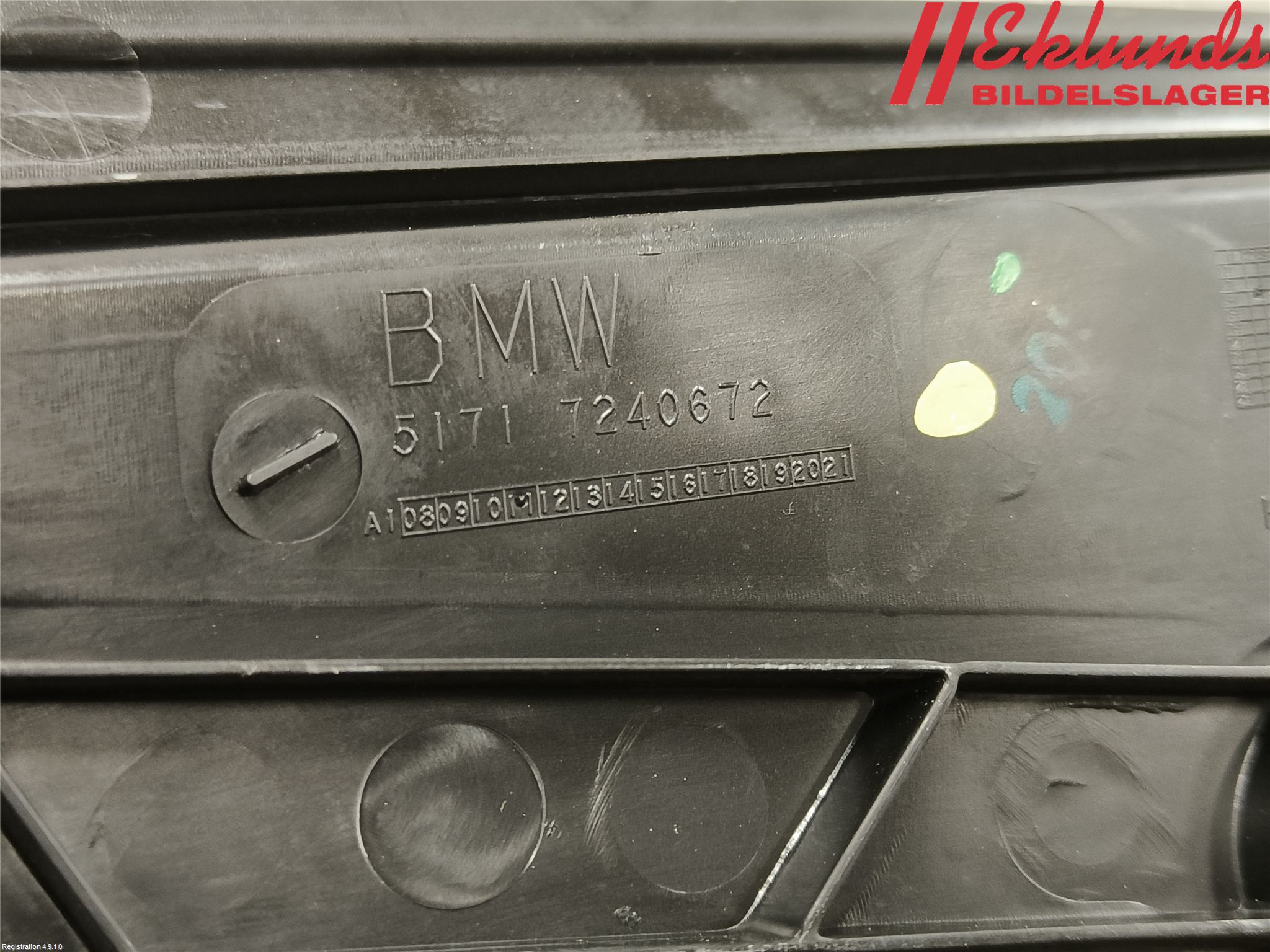BMW 1 F20/F21 11-19 Täckplast Front