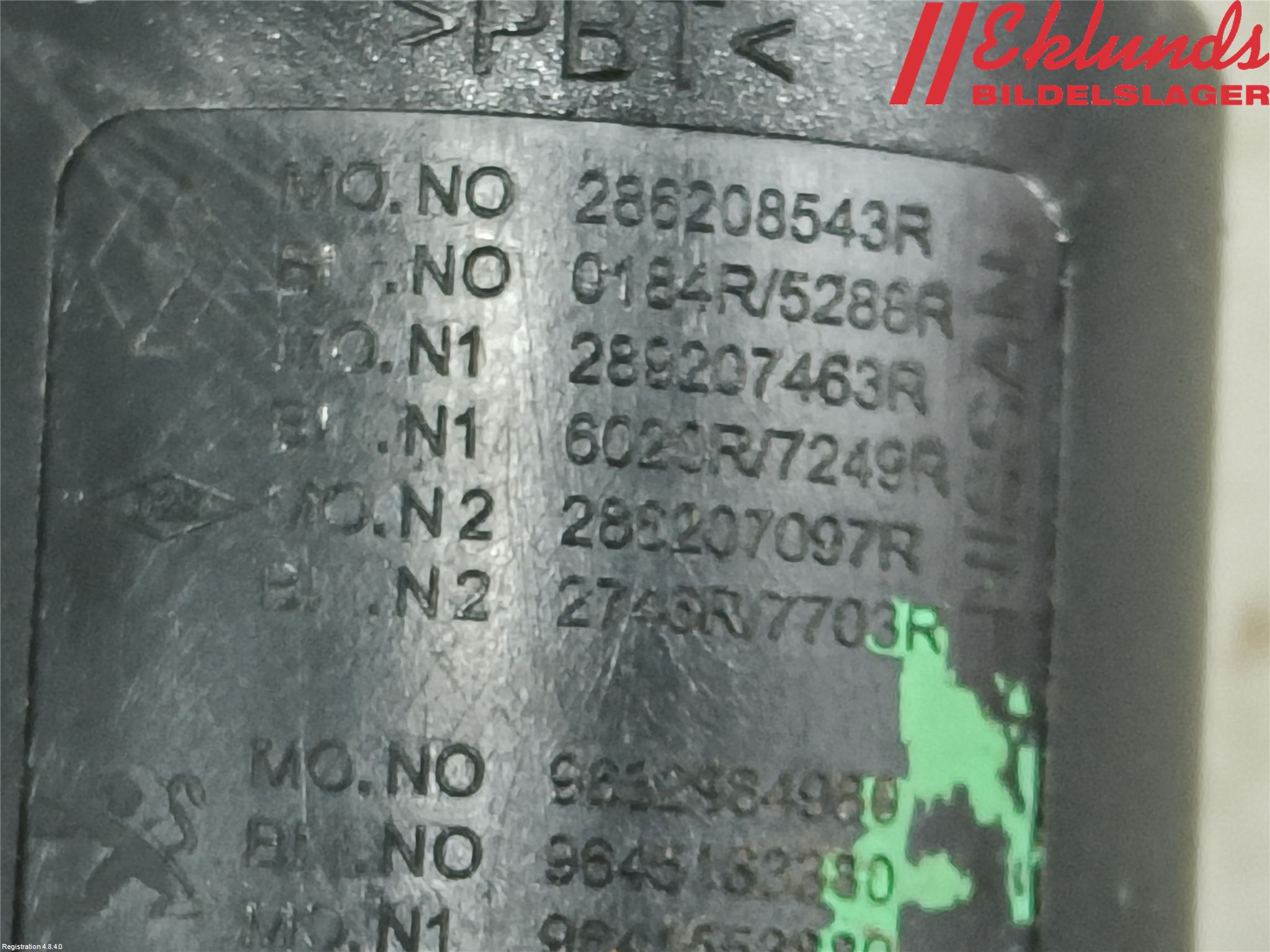 Toyota PROACE II 16- Spolarpump Vindruta