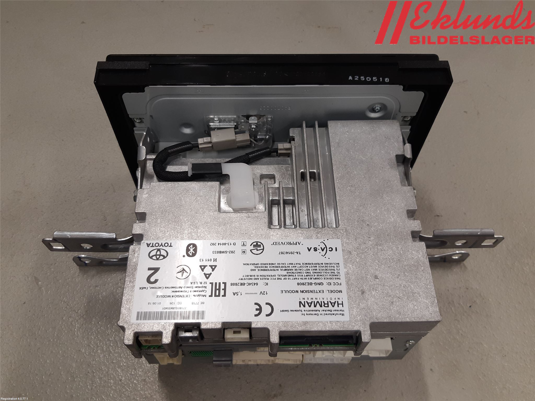 Toyota AURIS 13-19 Cd Radio - Multimediapanel