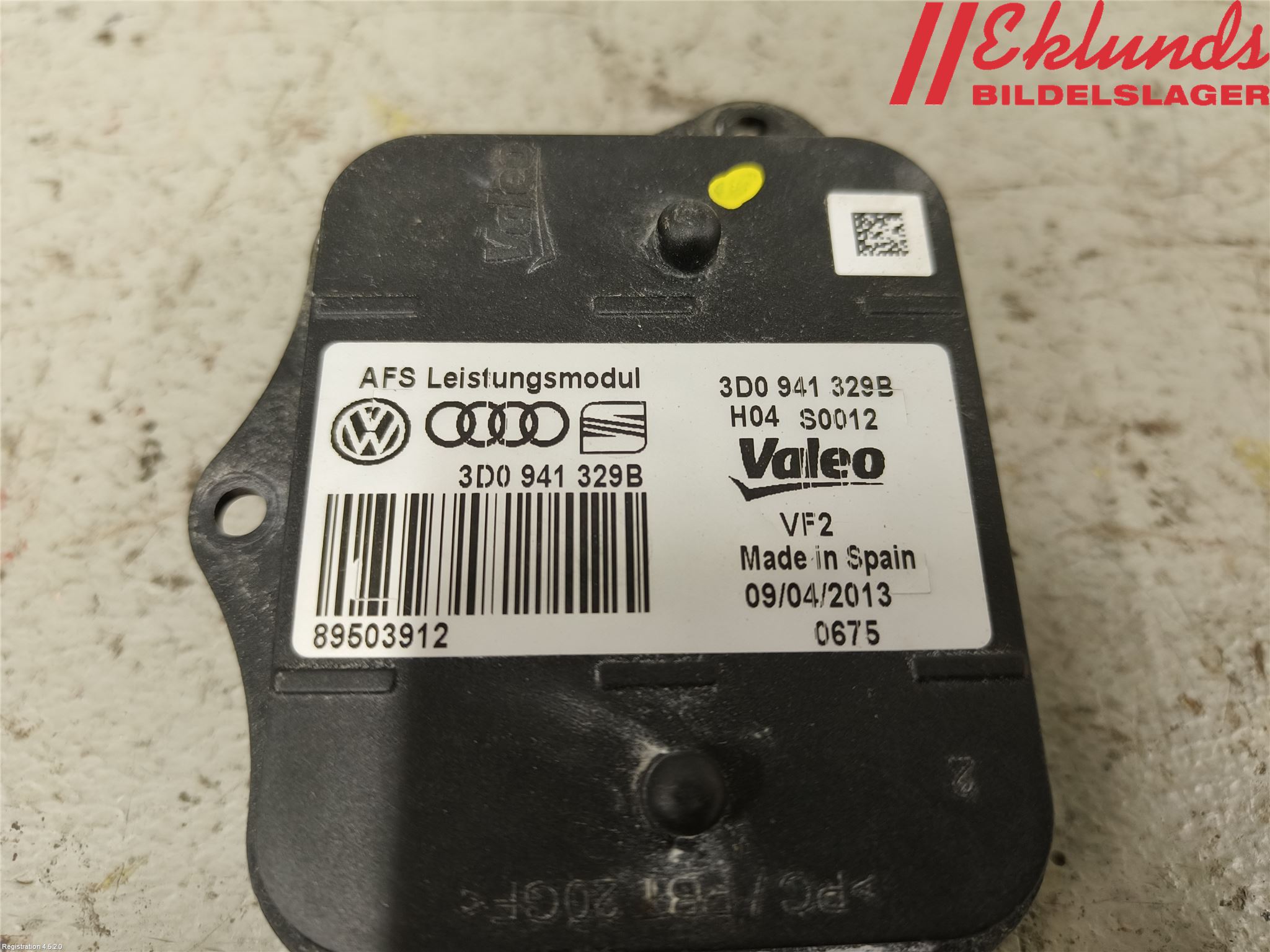 Volkswagen VW PASSAT 11-14 Styrenhet Strålkastare