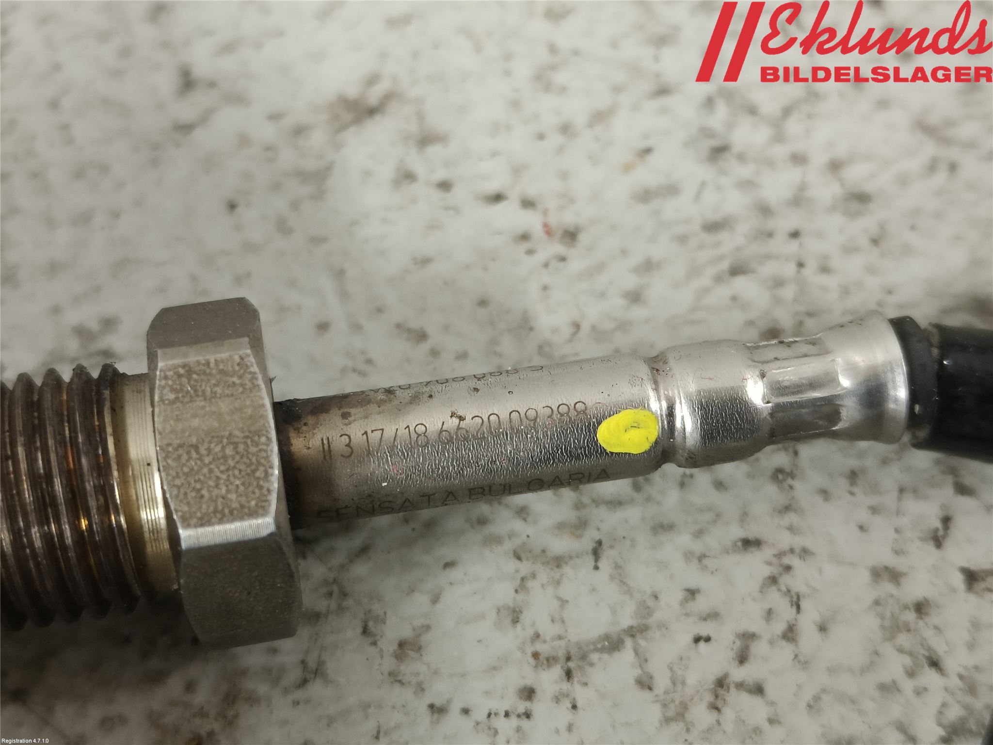 Audi A4/S4 B9 16-19 Givare Temp-Tryck Avgas