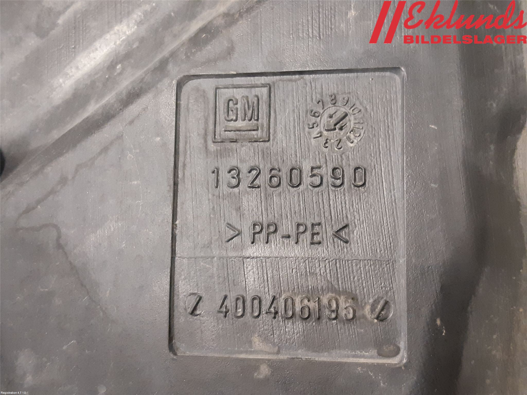 Opel ASTRA J 10-15 Spolartank Vindruta-Strål