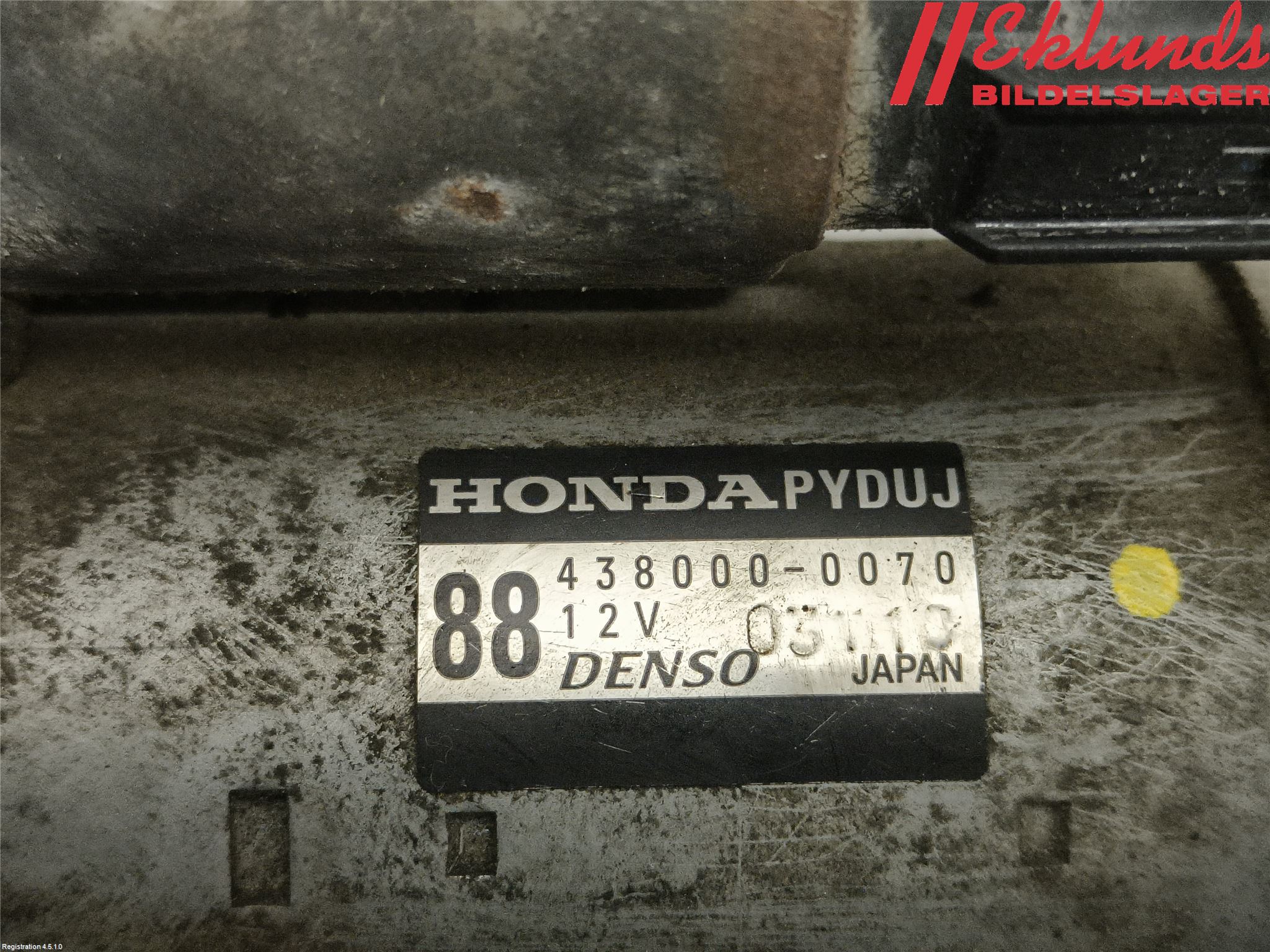 Honda CR-V 13-18 Startmotor Diesel