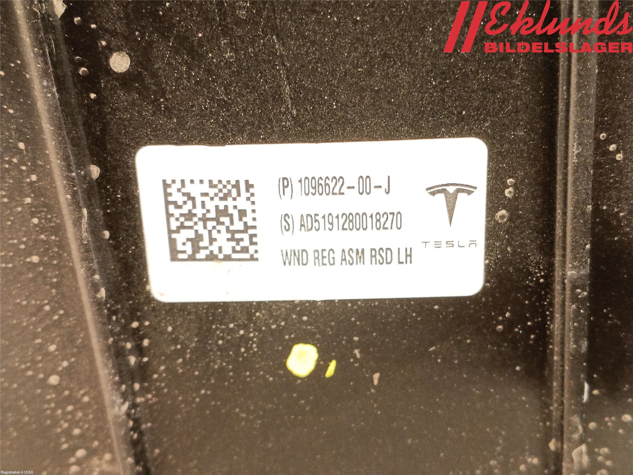Tesla MODEL 3 17- Fönsterhiss El Kompl