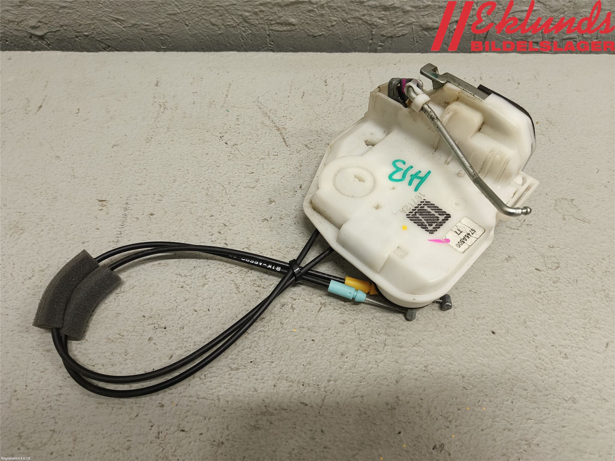 Fiat FULLBACK 16-19 Låskista-Dörrlås