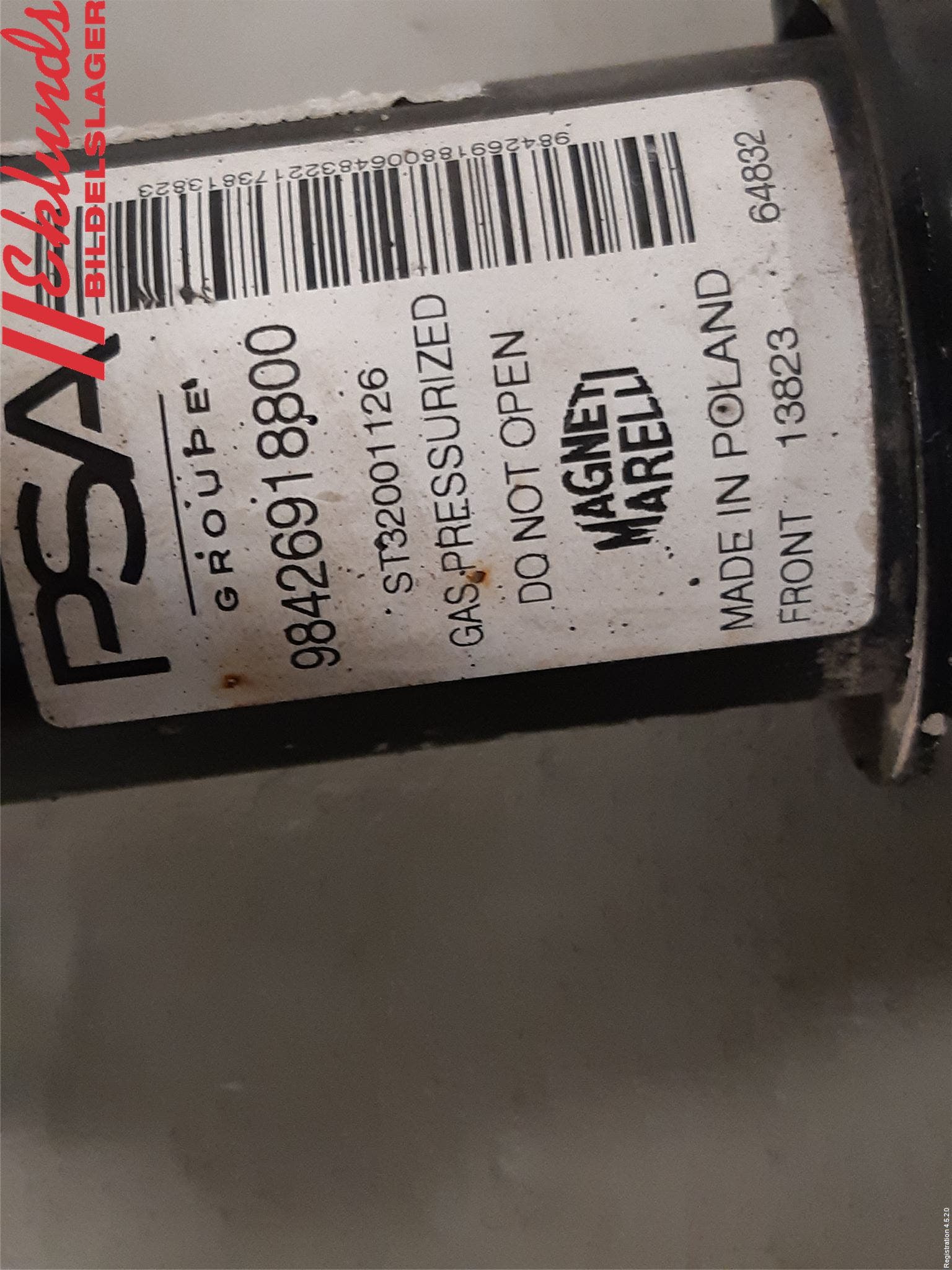 Opel MOKKA 21- Fjäderben Fram Höger