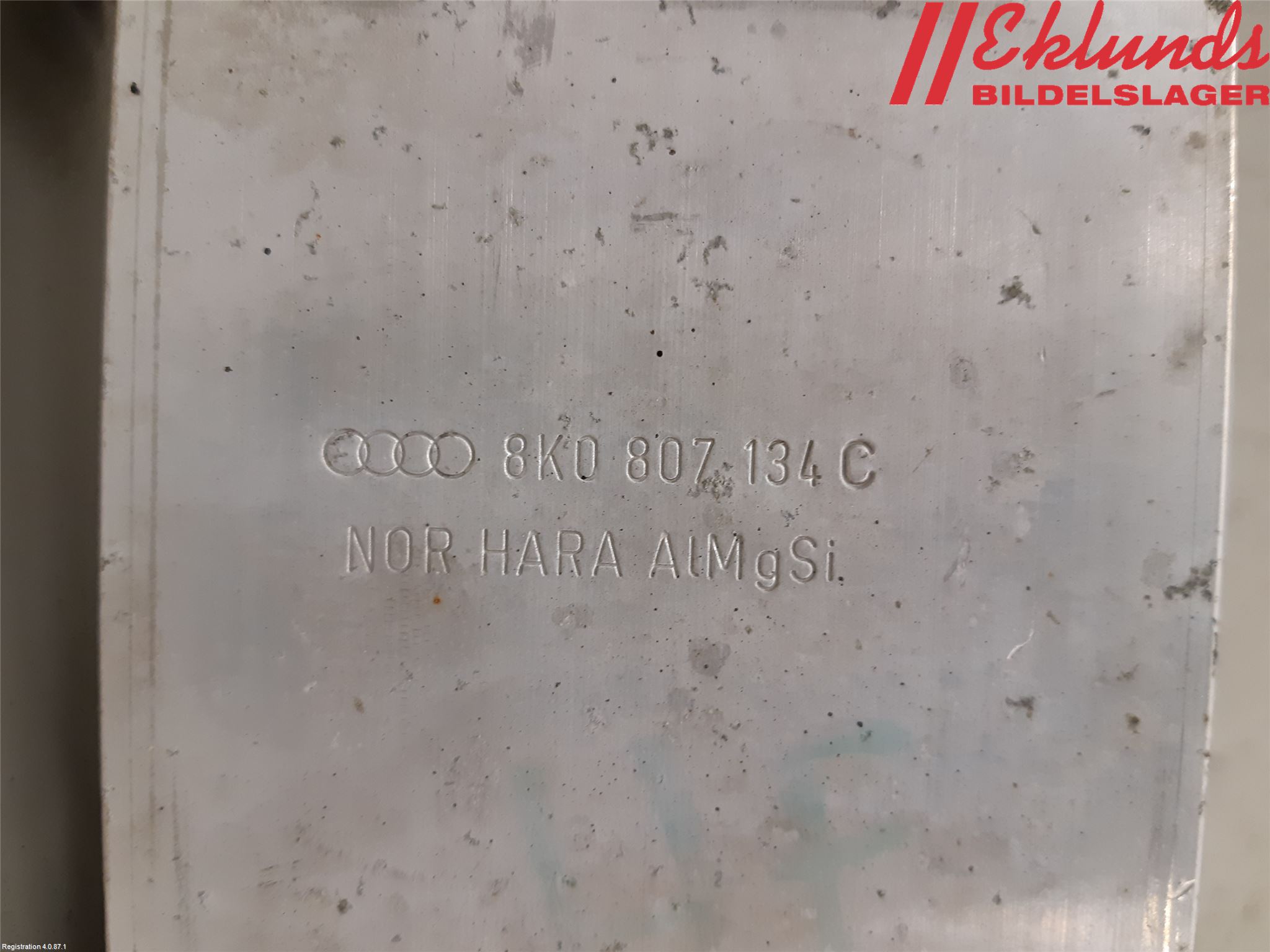 Audi A4/S4 08-11 Stötfångarbärjärn Fram