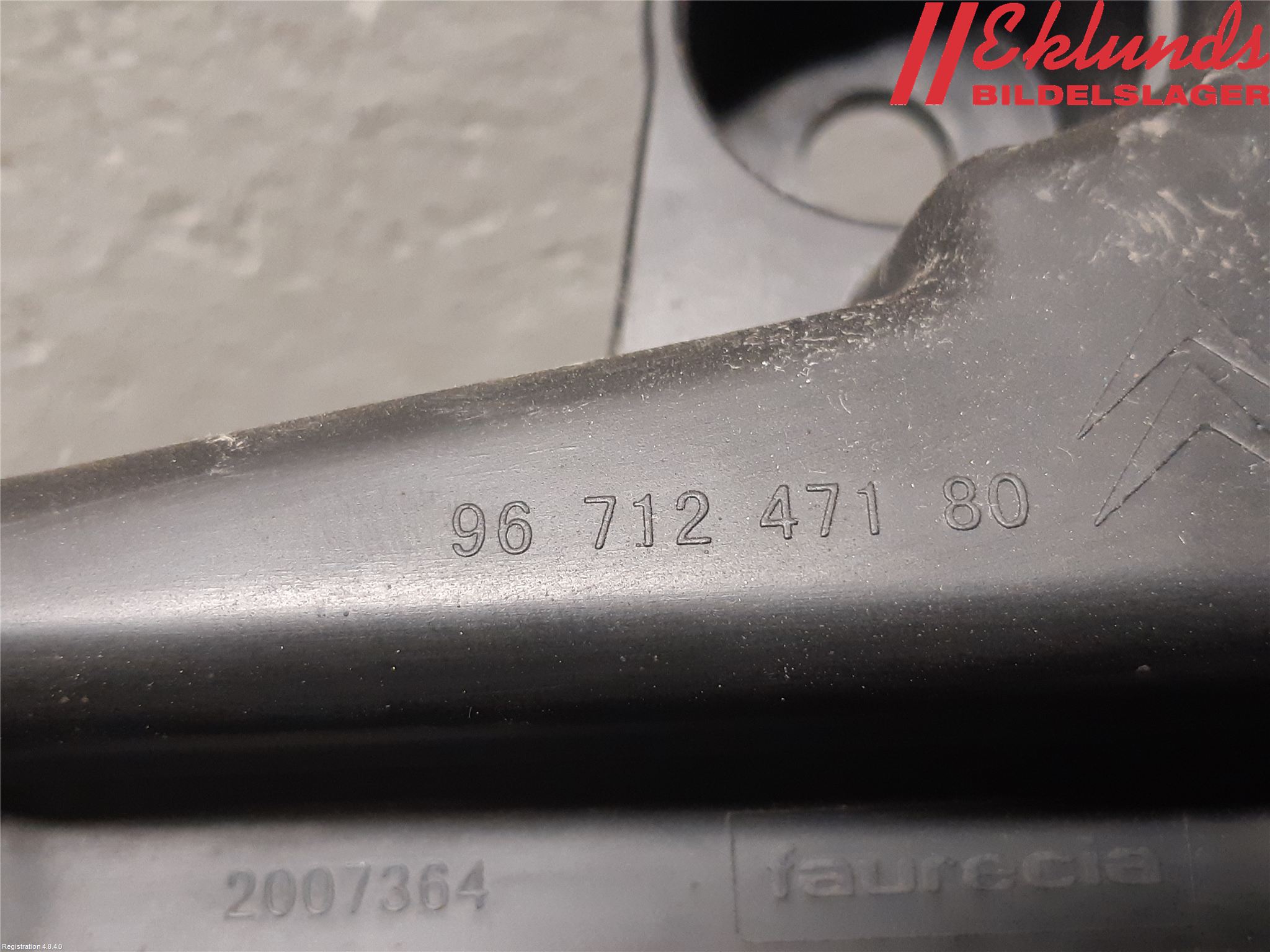 Citroen C4 II 11-18 Stötfångarfäste Bak Vä
