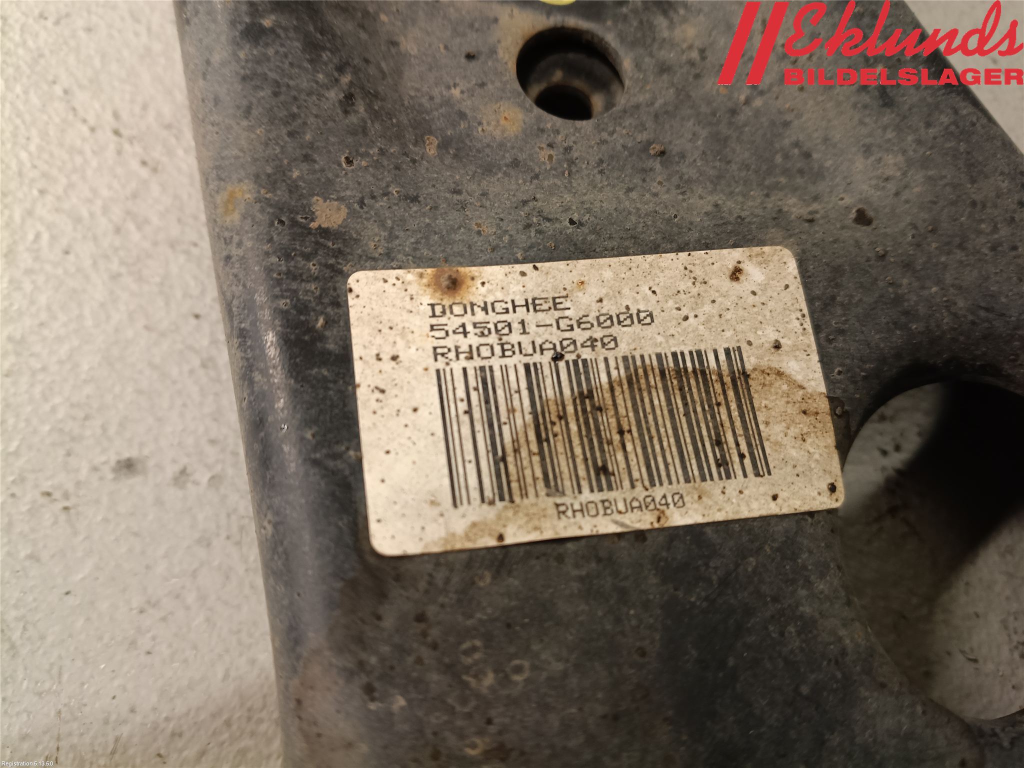 Kia PICANTO 17- Bärarm Fram Undre Hö