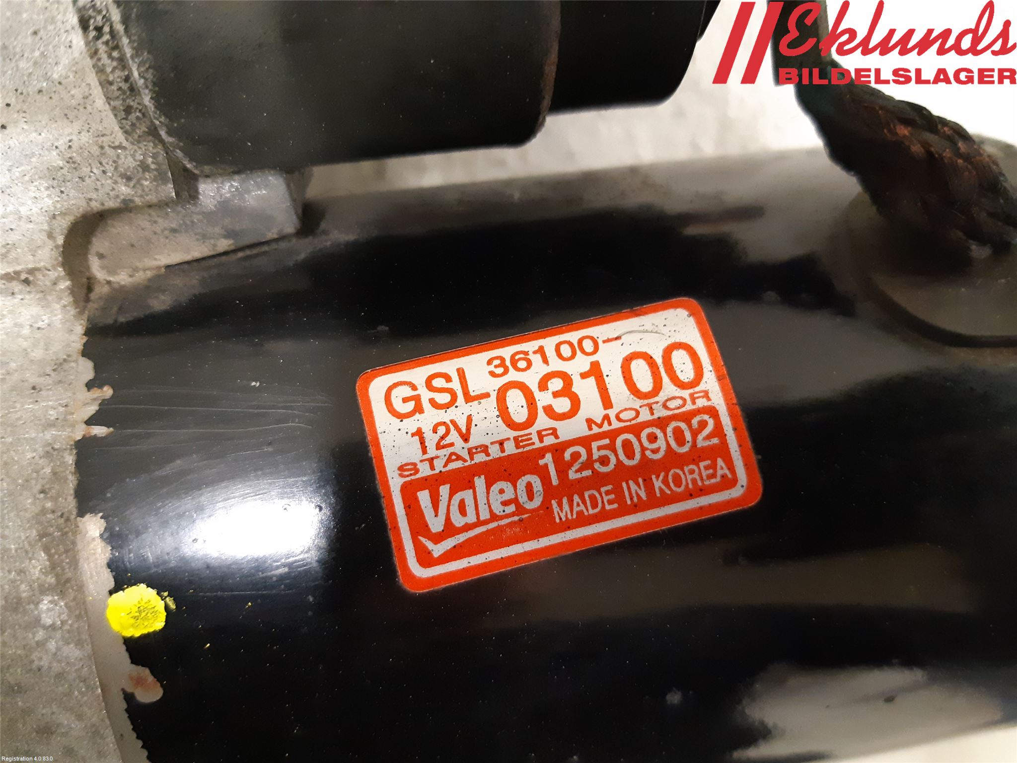 Hyundai i10 PA 08-13 Startmotor