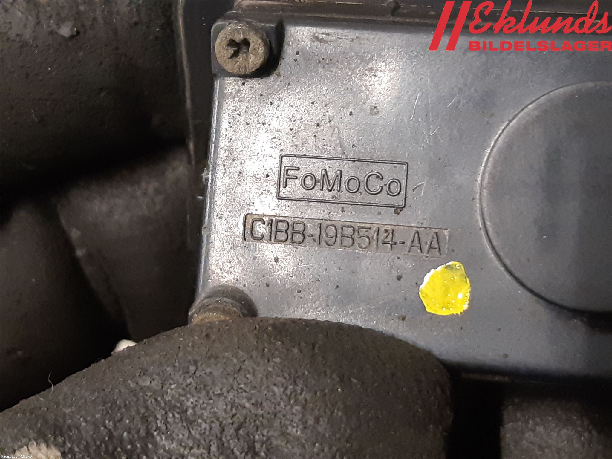 Ford FIESTA 13-17 Bakluckehandtag