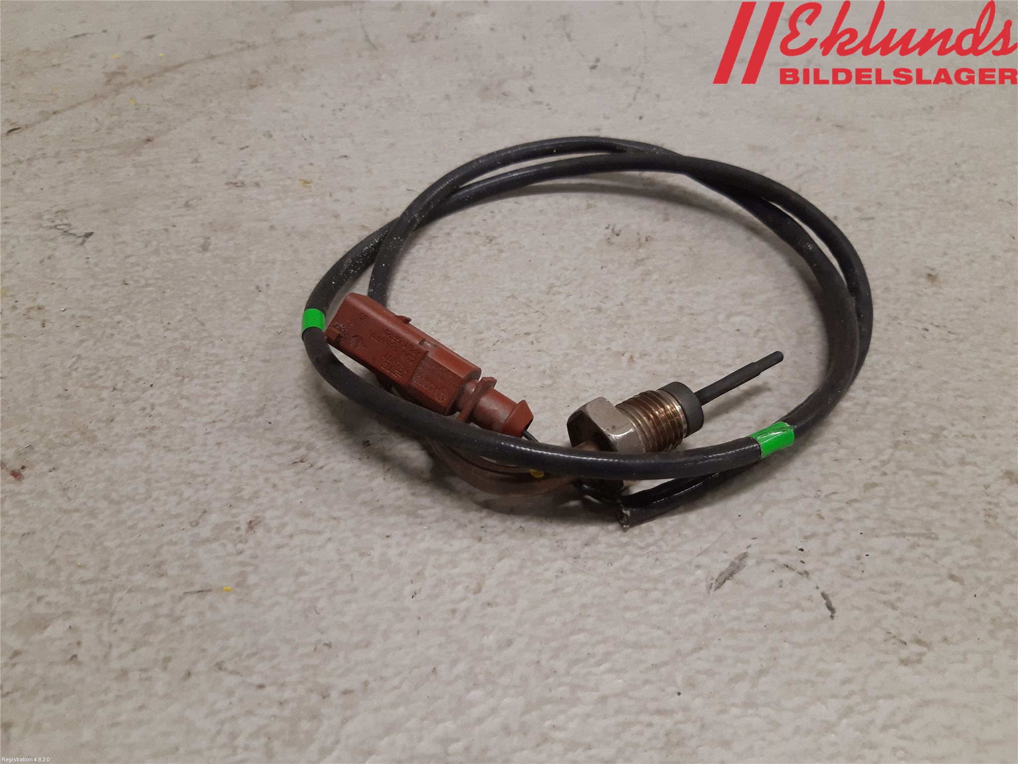 Volkswagen VW PASSAT 15-19 Givare Temp-Tryck Avgas