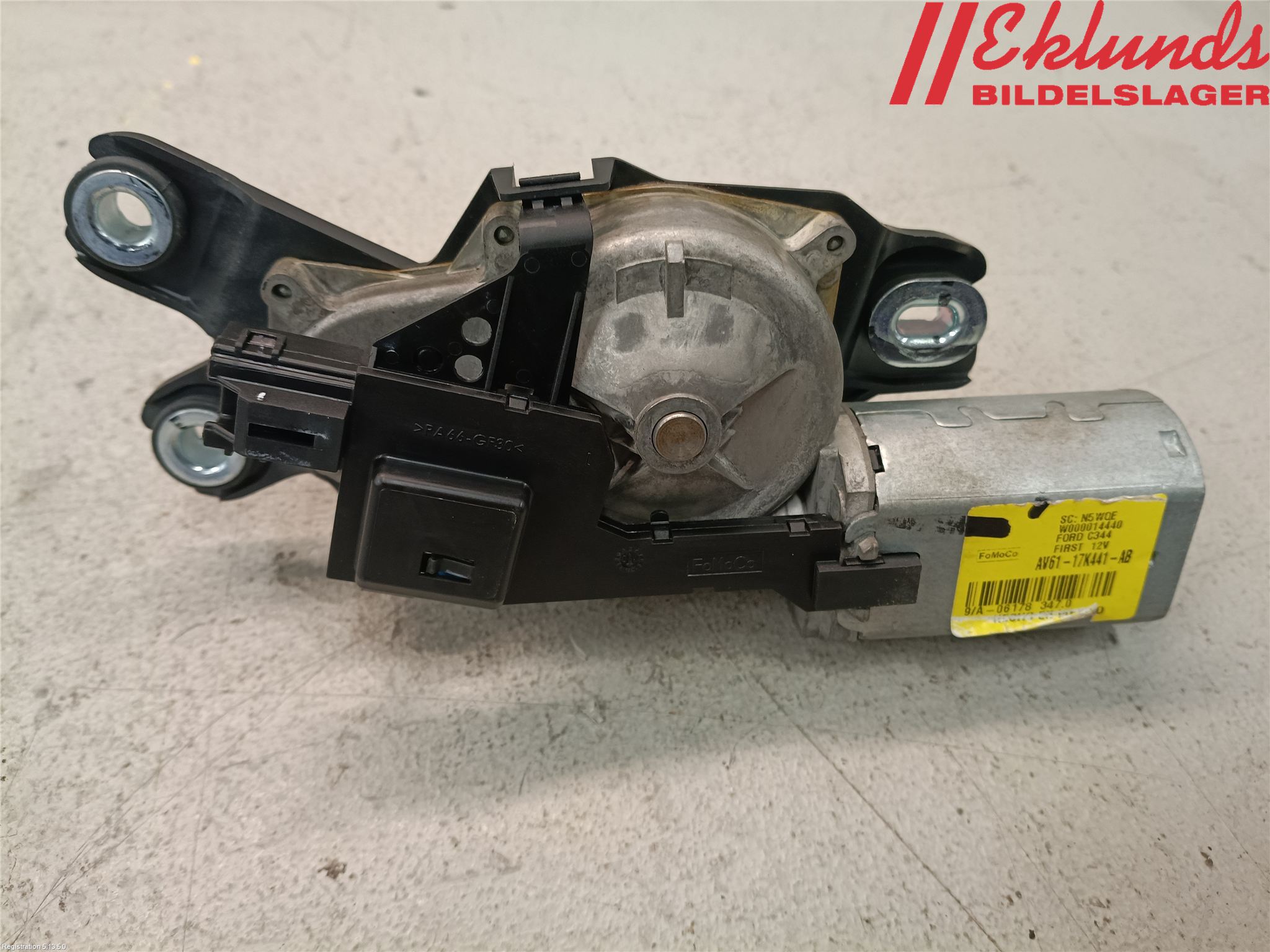 Ford GRAND C-MAX  11-14 Torkarmotor Baklucka