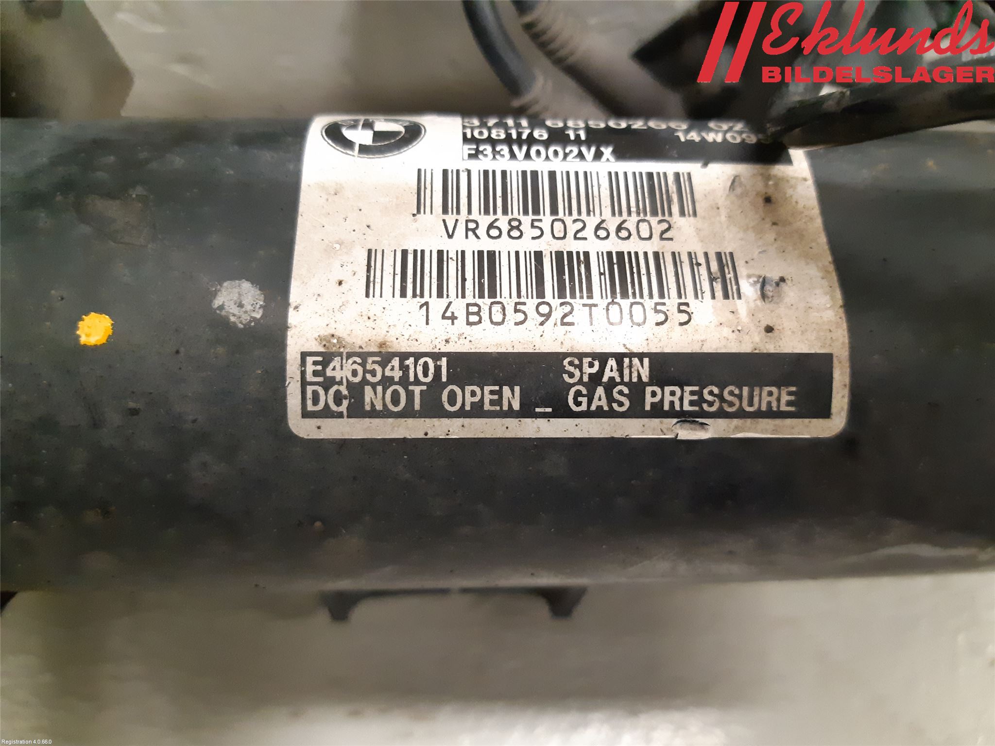 BMW 4 F32/F33/F82/F83 13-20 Fjäderben Fram Höger