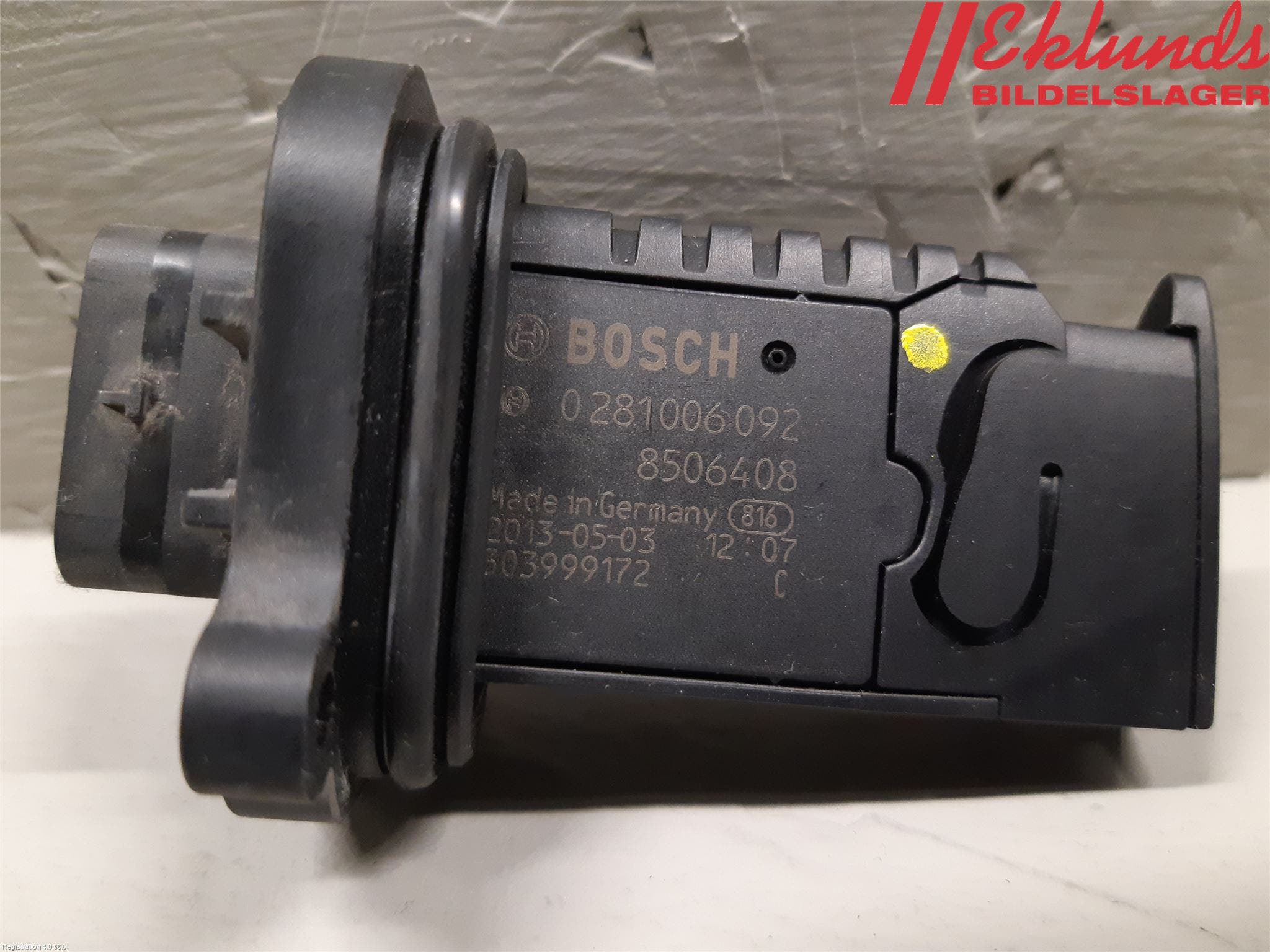 BMW 3 F30/F31/F80 12-19 Injluftmassamätare