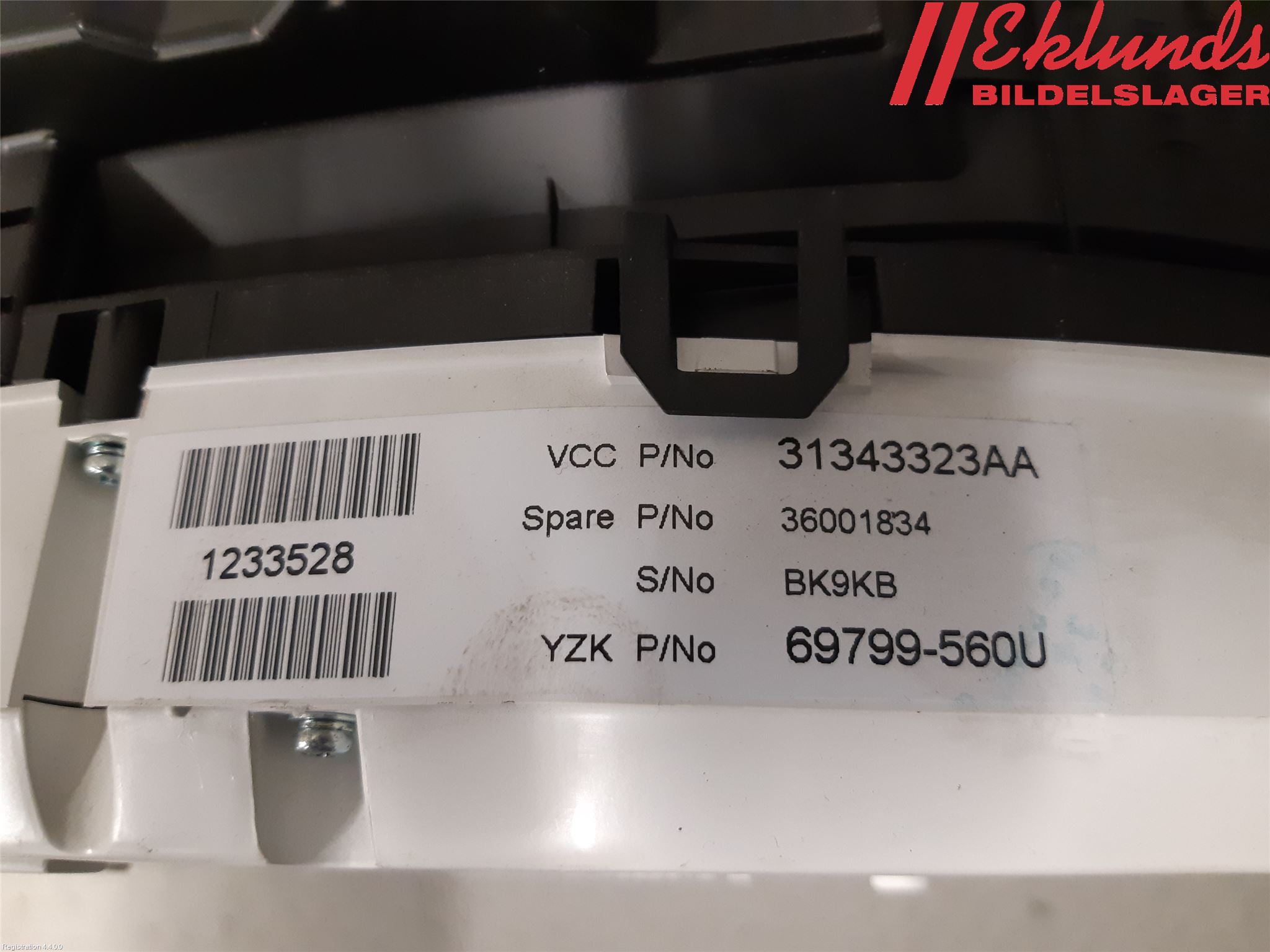 Volvo V70 08-13 Instrument Komb