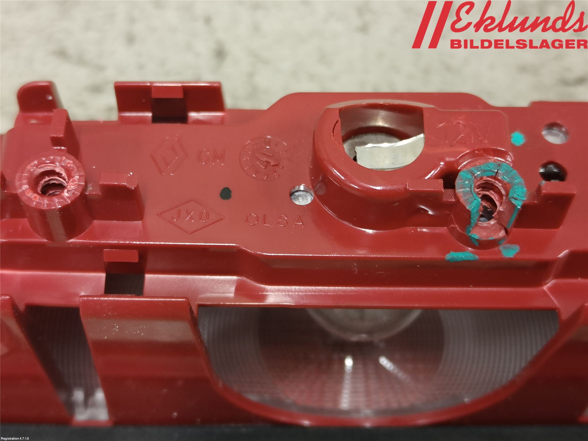 Renault TRAFIC/E-TECH 15- Bromsljus Bakruta