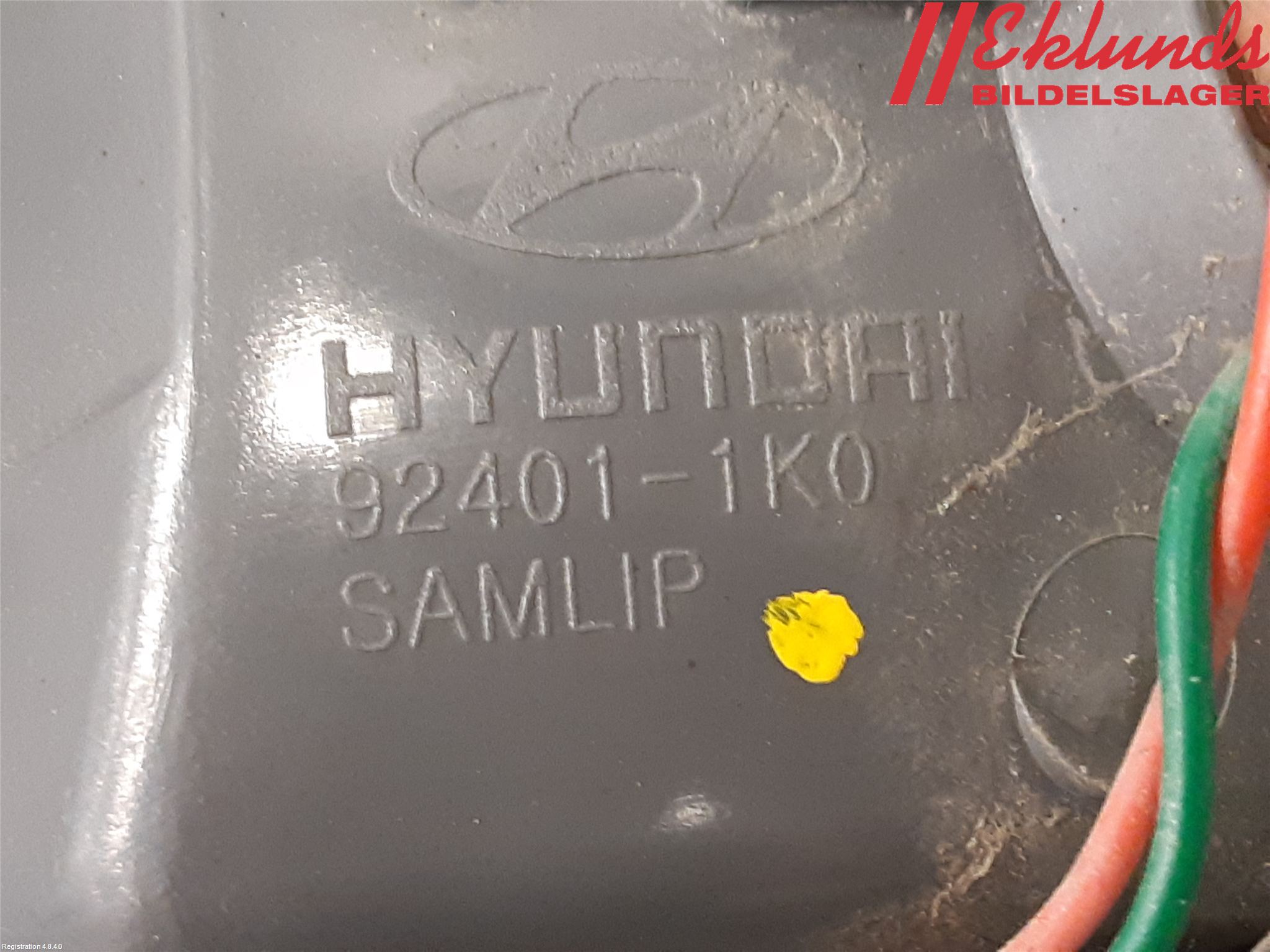 Hyundai ix20 Bakljus Vänster