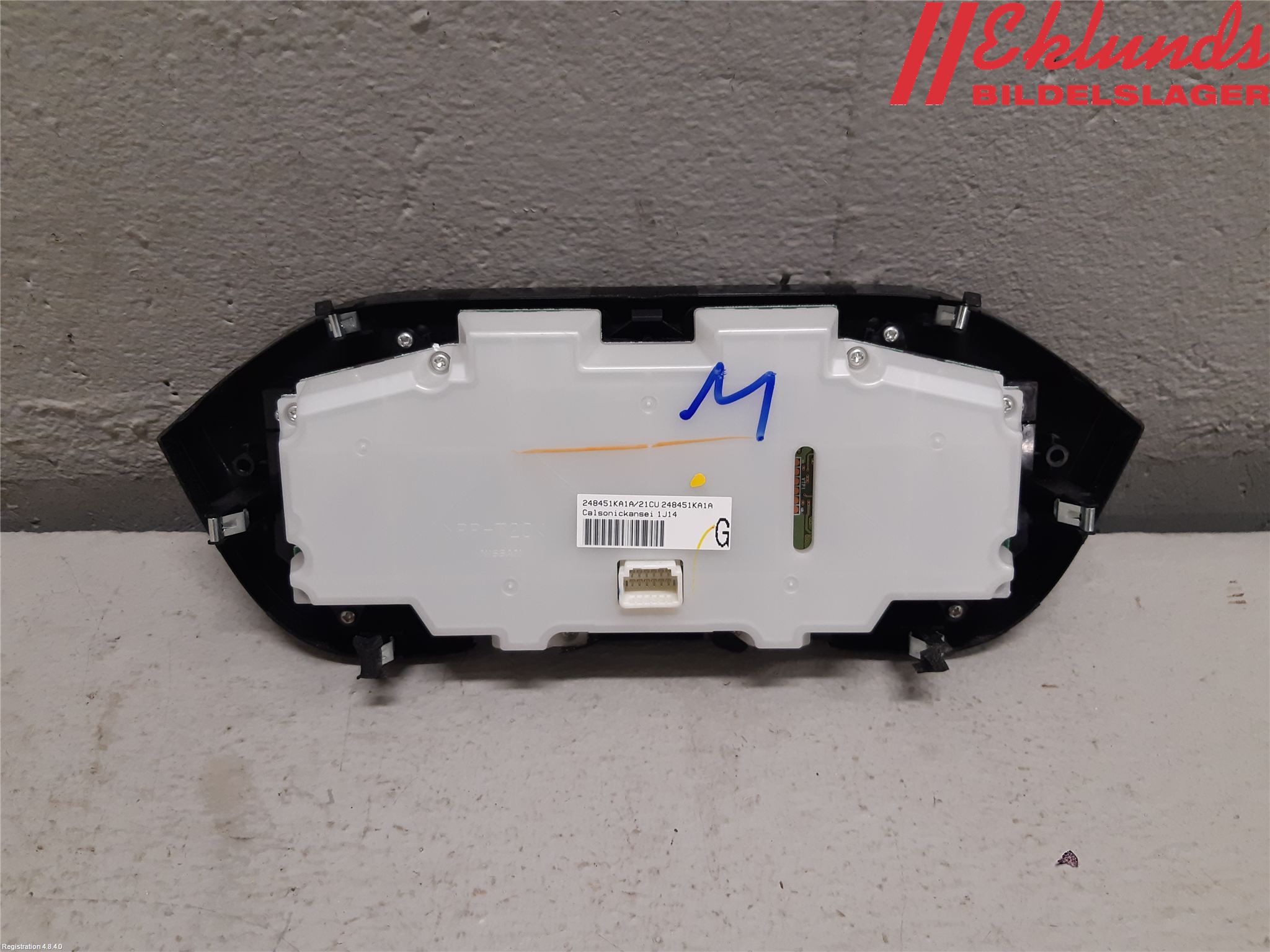 Nissan JUKE 10-14 Ac Styrenhet Ac Manöveren