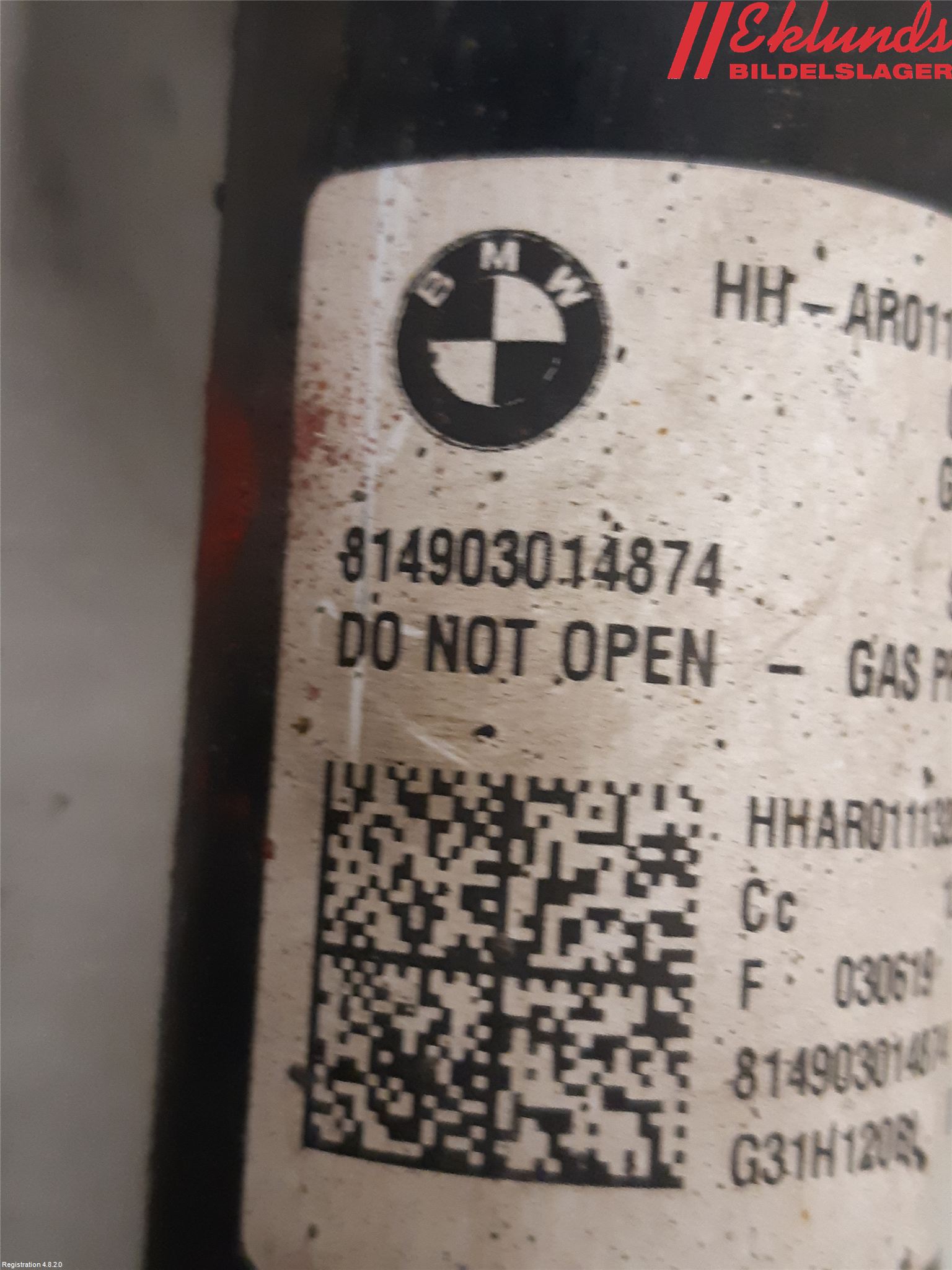 BMW 5 G30/G31/F90 17-23 Fjäderben Bak Vänster