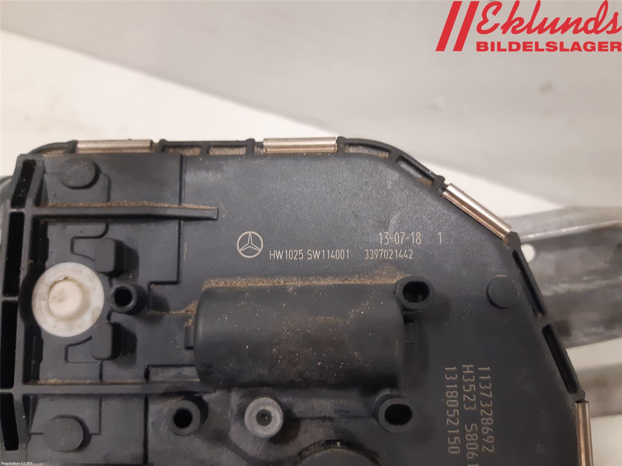Mercedes-Benz MB E-KLASS (W212) 09-16 Torkarmekanism Vindruta