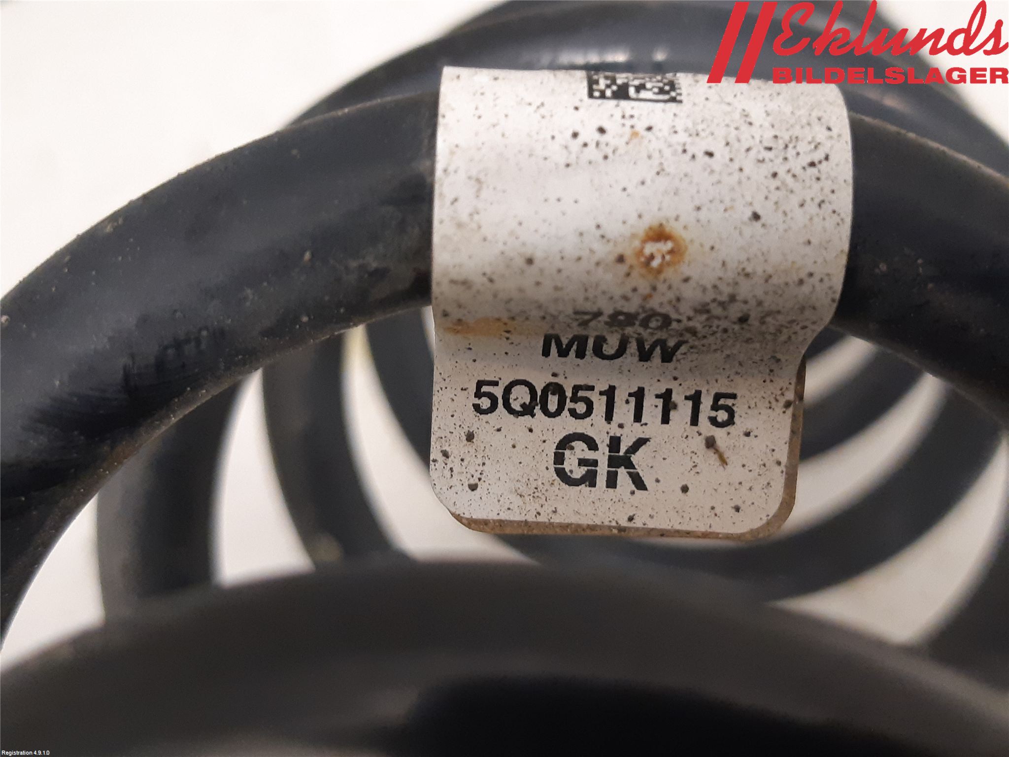 Volkswagen VW GOLF / E-GOLF VII 13-20 Fjäder Bak