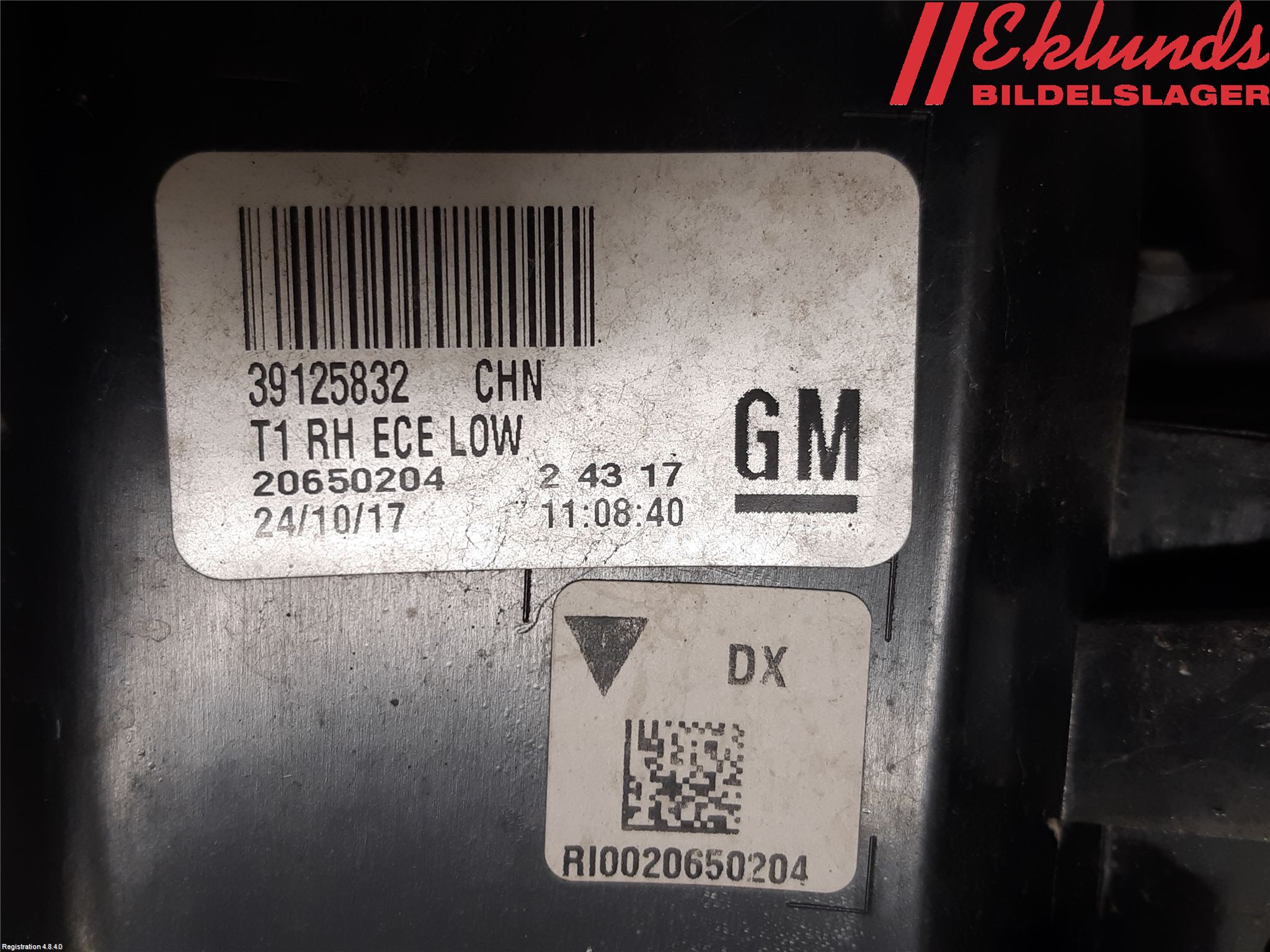 Opel INSIGNIA 17- Bakljus Höger