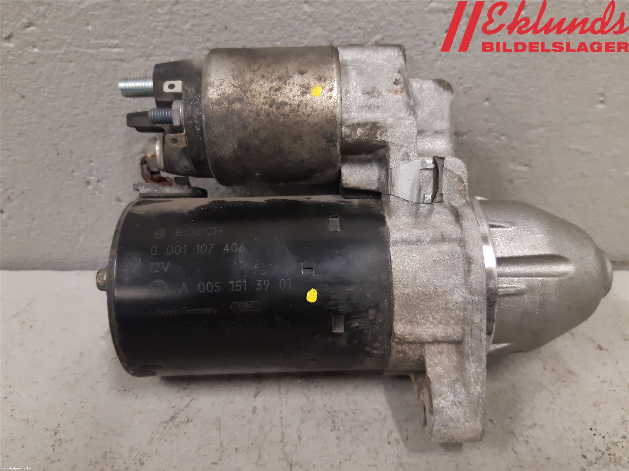 Mercedes-Benz MB CLC-KLASS (CL203) 08-11 Startmotor