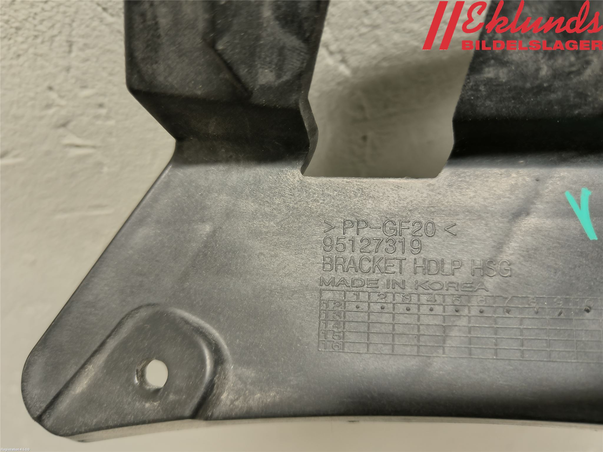 Opel MOKKA 13-20 Strålkast Fästsarg