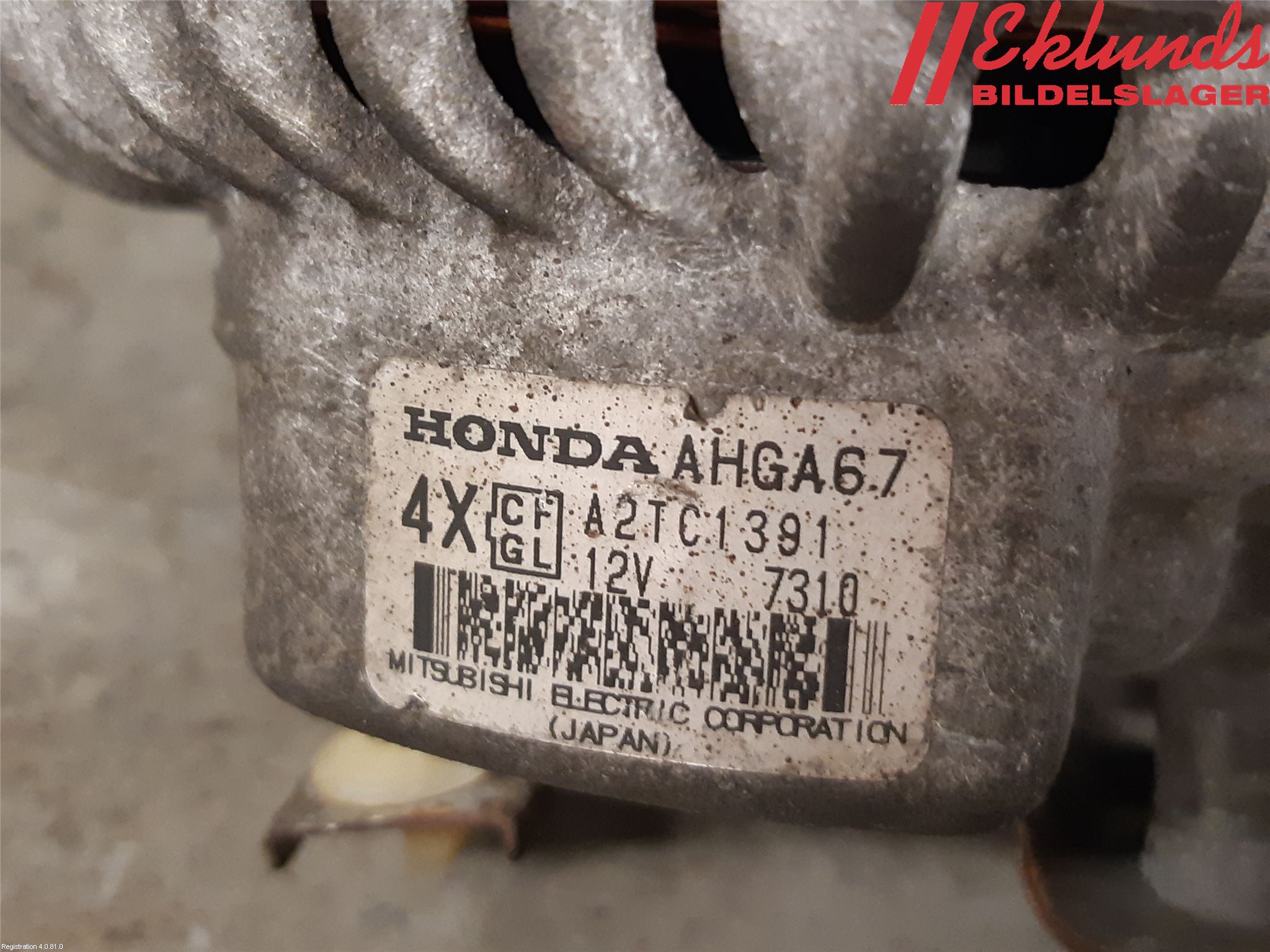 Honda FR-V Generator