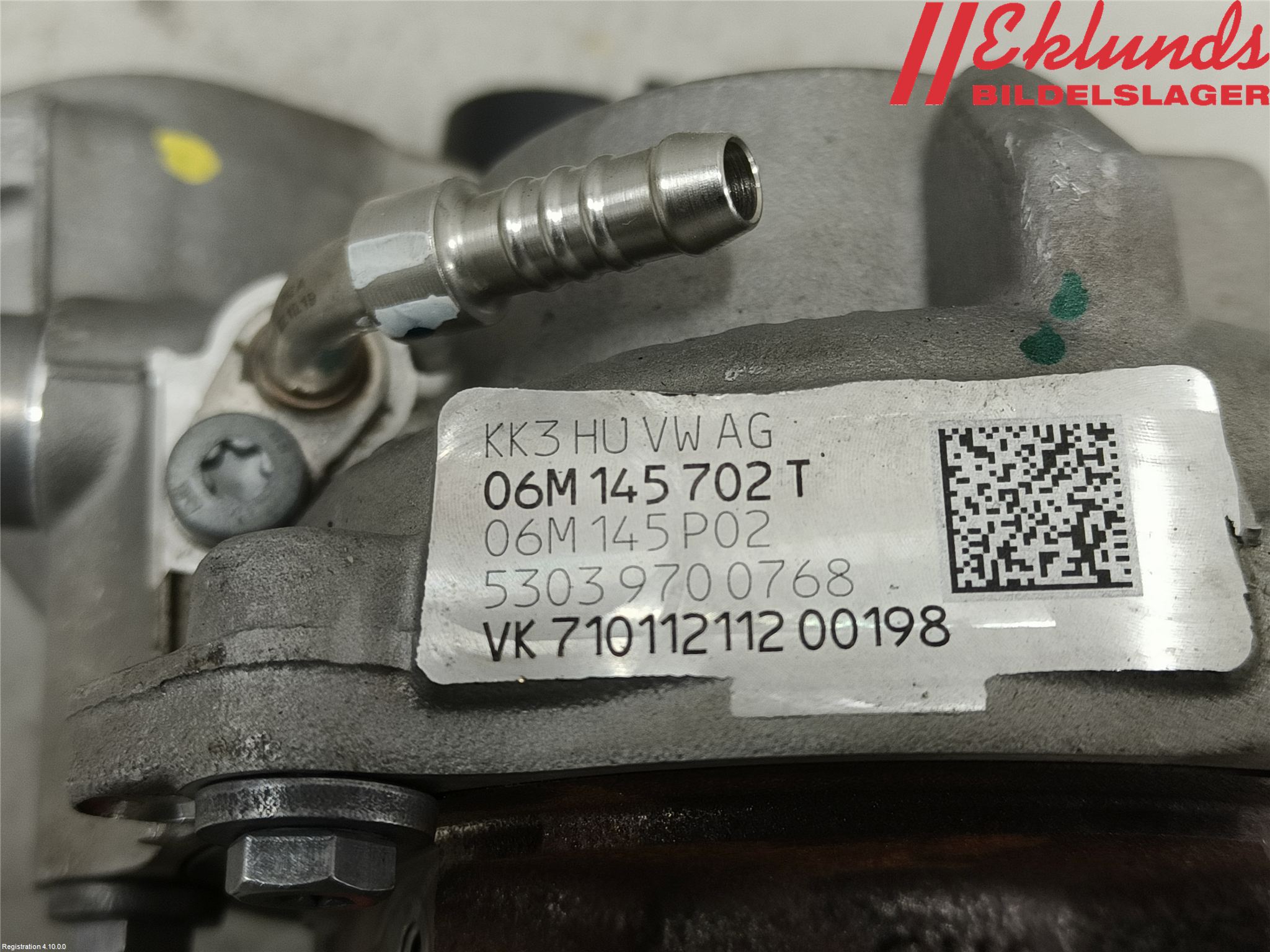 Audi A4/S4 B9 20- Turboaggregat