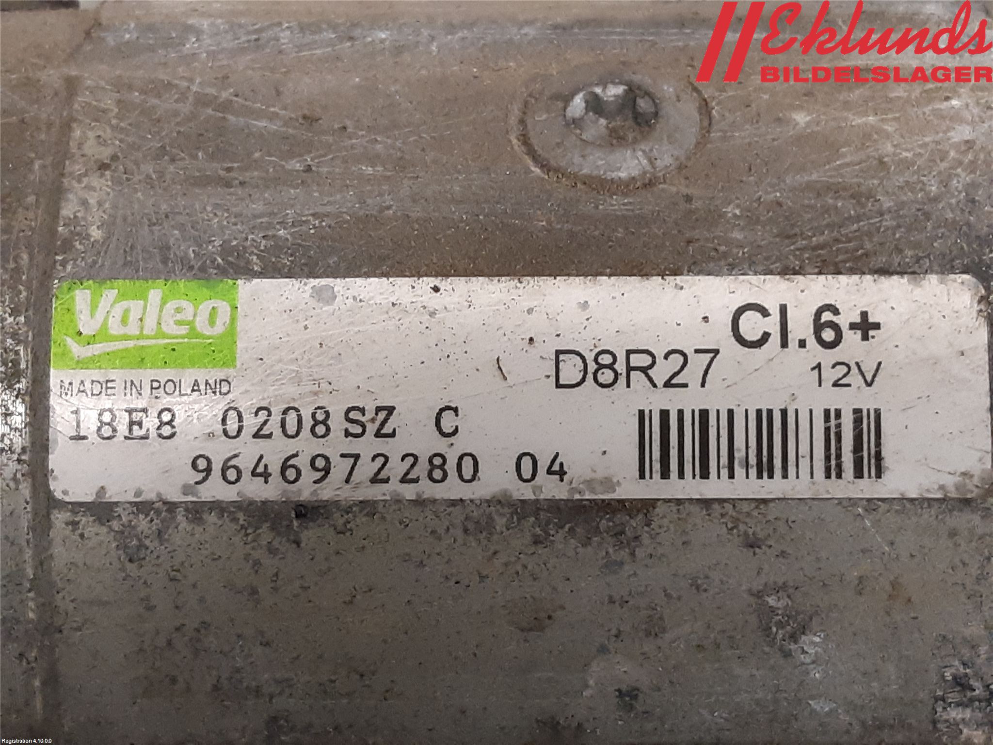 Citroen JUMPY 07-16 Startmotor Diesel