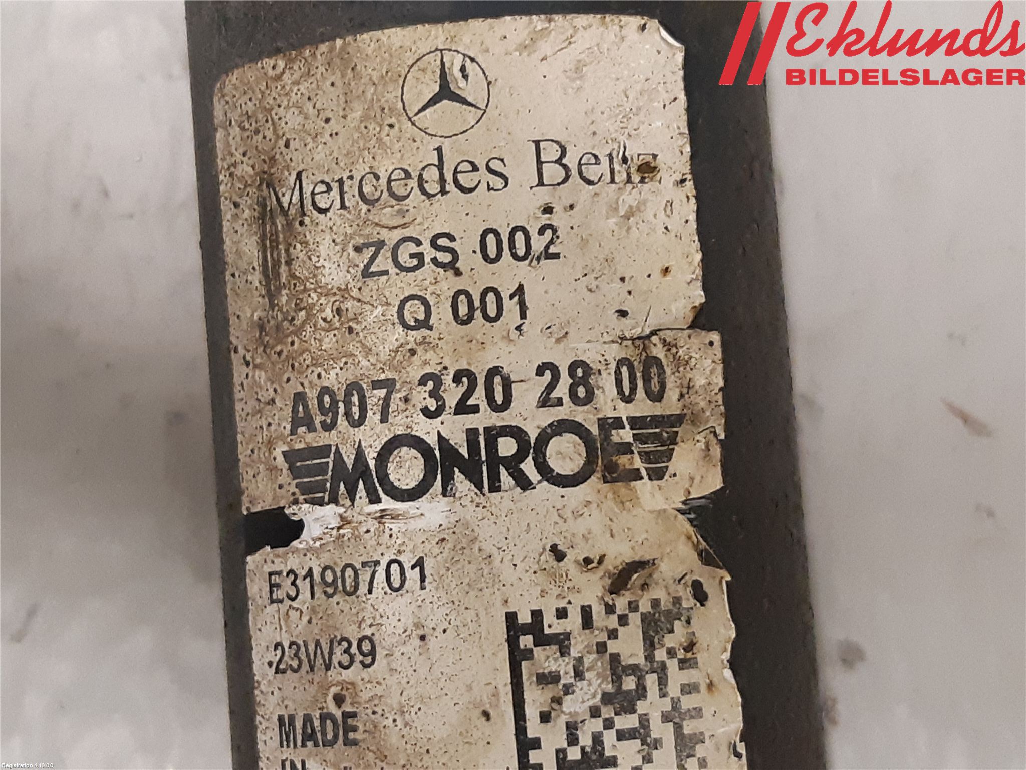 Mercedes-Benz MB SPRINTER (W907/W910) 19- Stötdämpare Bak