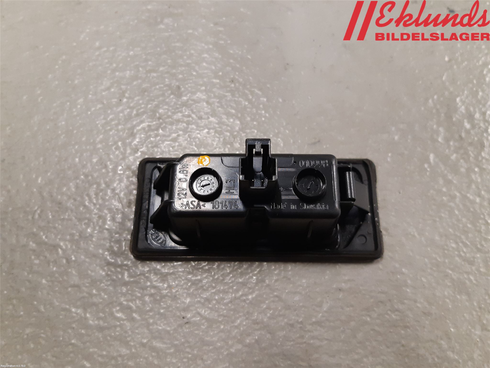 Audi A6 ALLROAD 12-18 Skylt Belysning