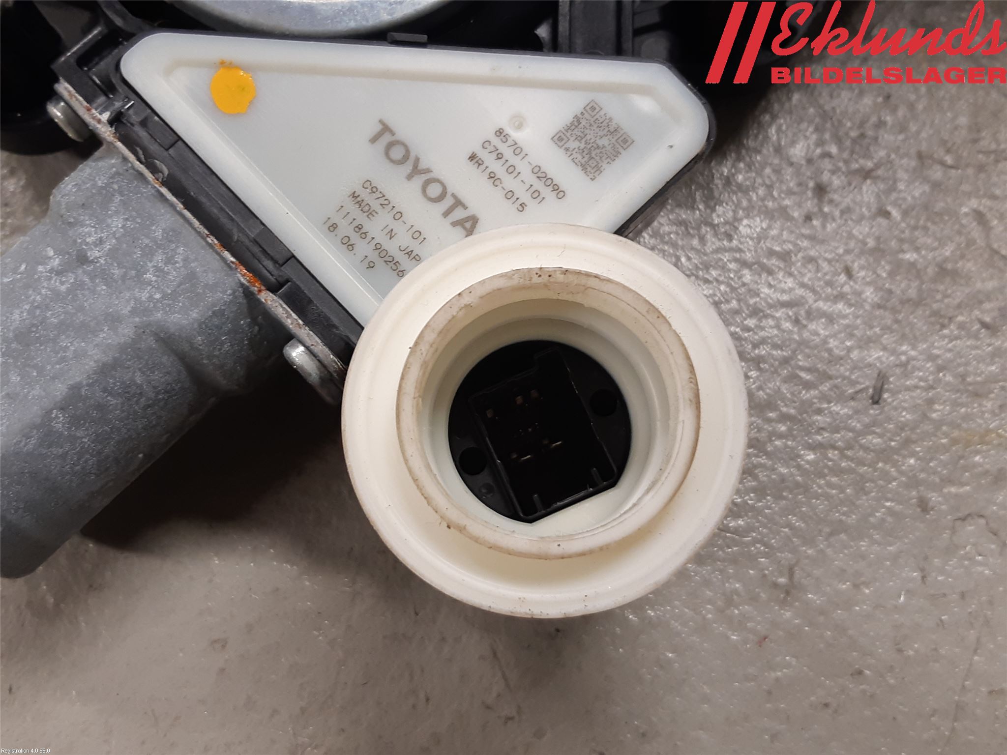 Toyota COROLLA 19- Fönsterhiss El Kompl