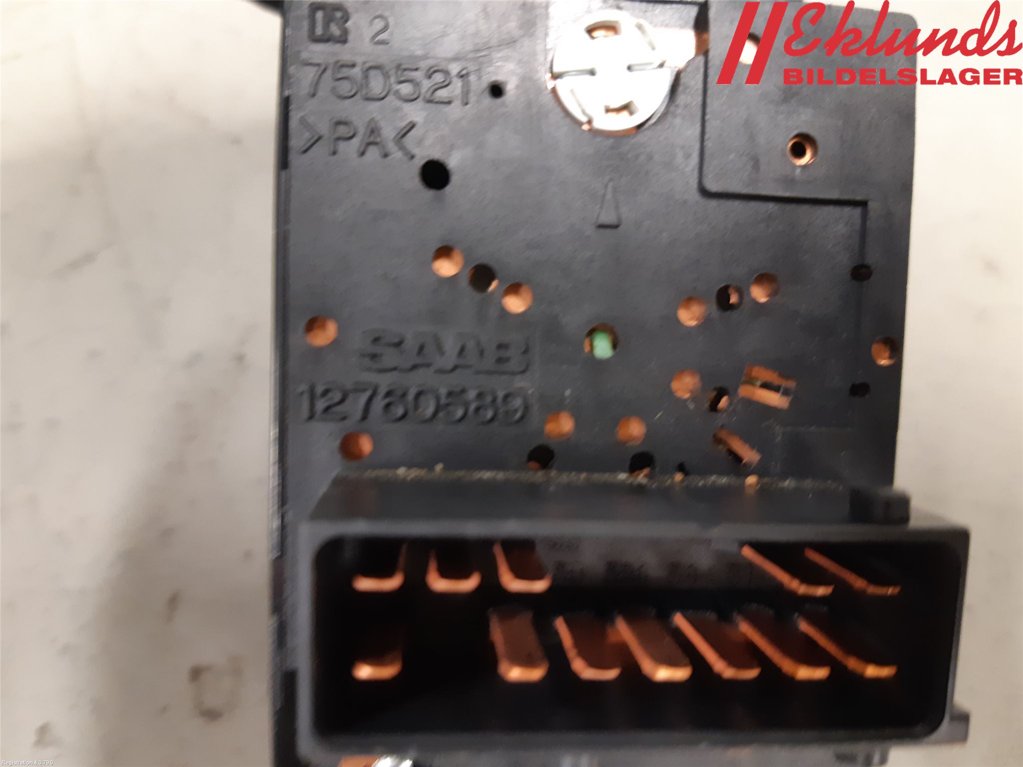 Saab 9-5     06-10 Strömställare Ljus