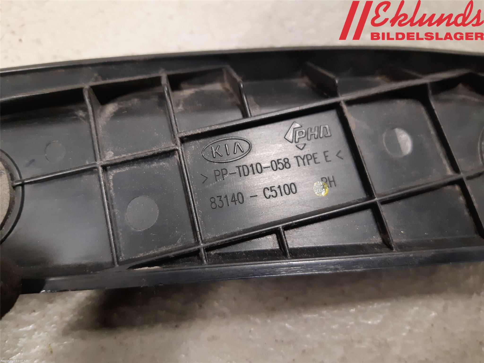 Kia SORENTO 15-20 Bakluckeöppnare Automatisk