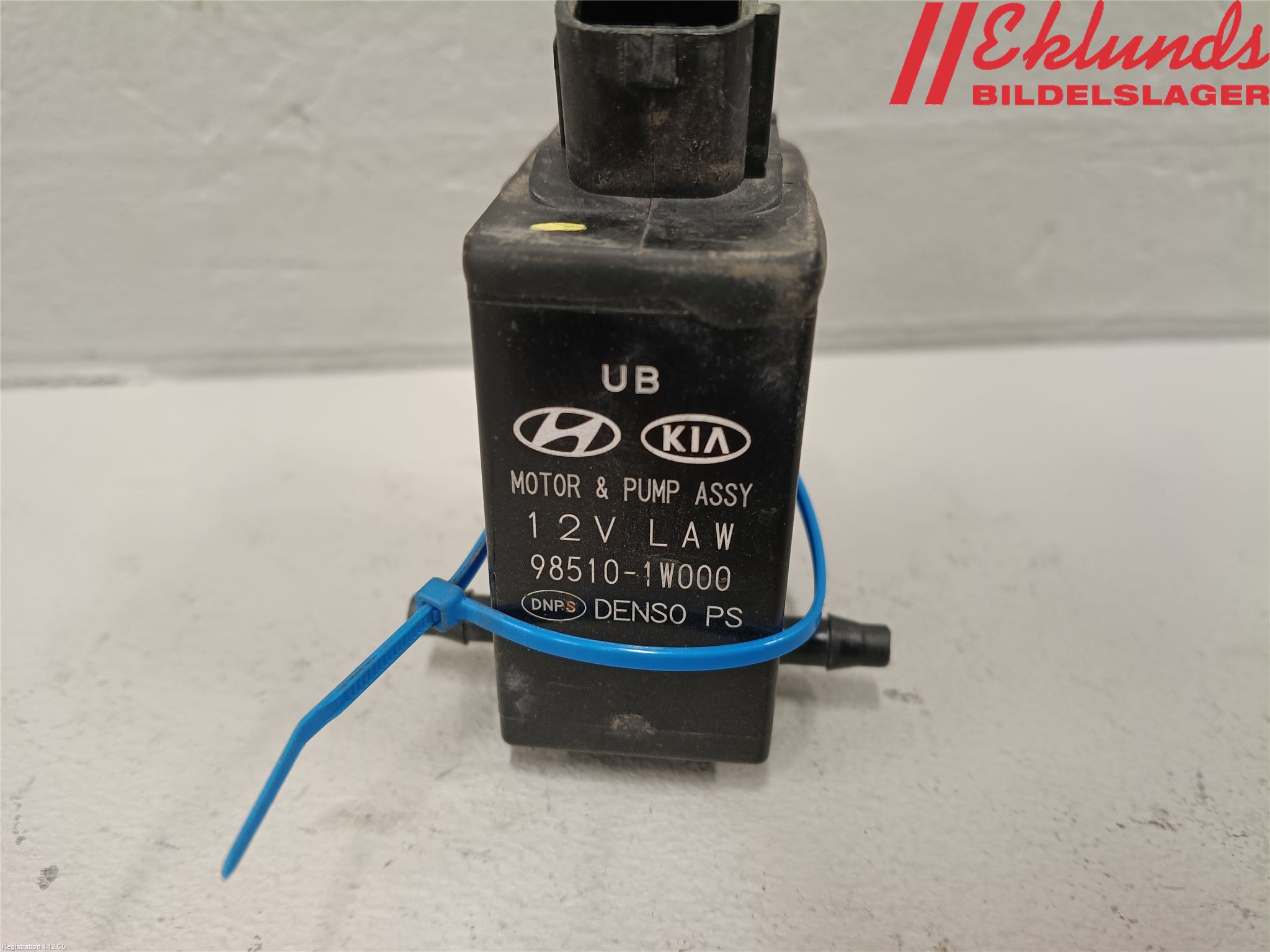 Hyundai i40 16-18 Spolarpump Vindruta