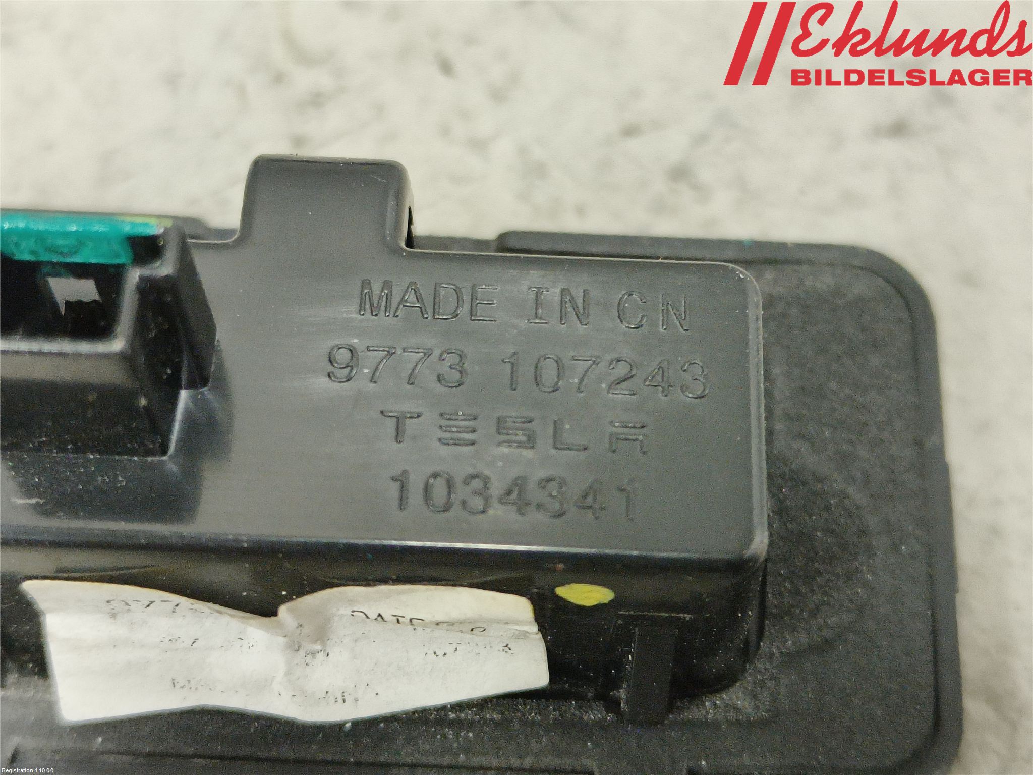 Tesla MODEL S 13- Skylt Belysning