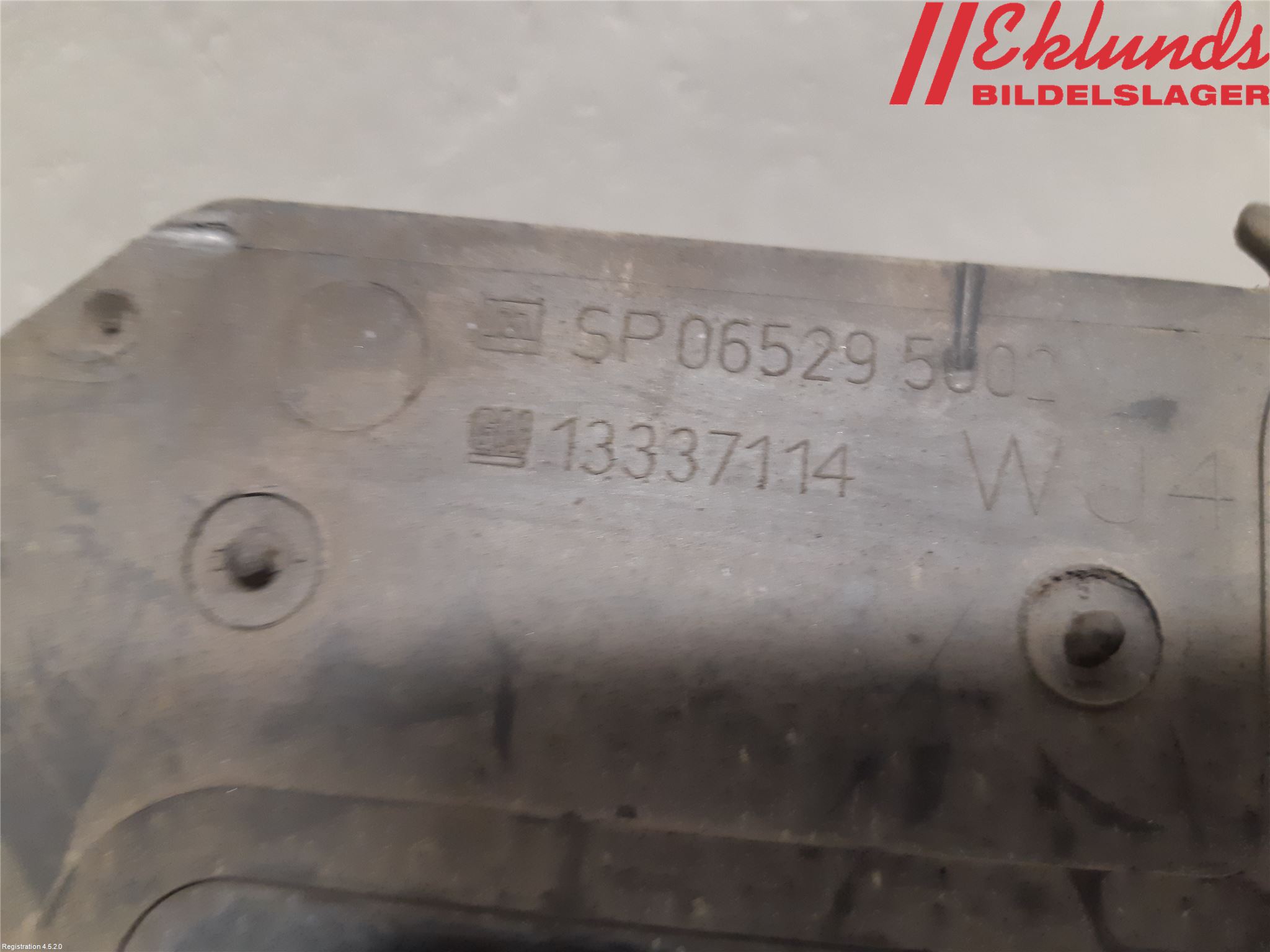 Opel ASTRA J 10-15 Deflektor Plåt-Plast Kylning