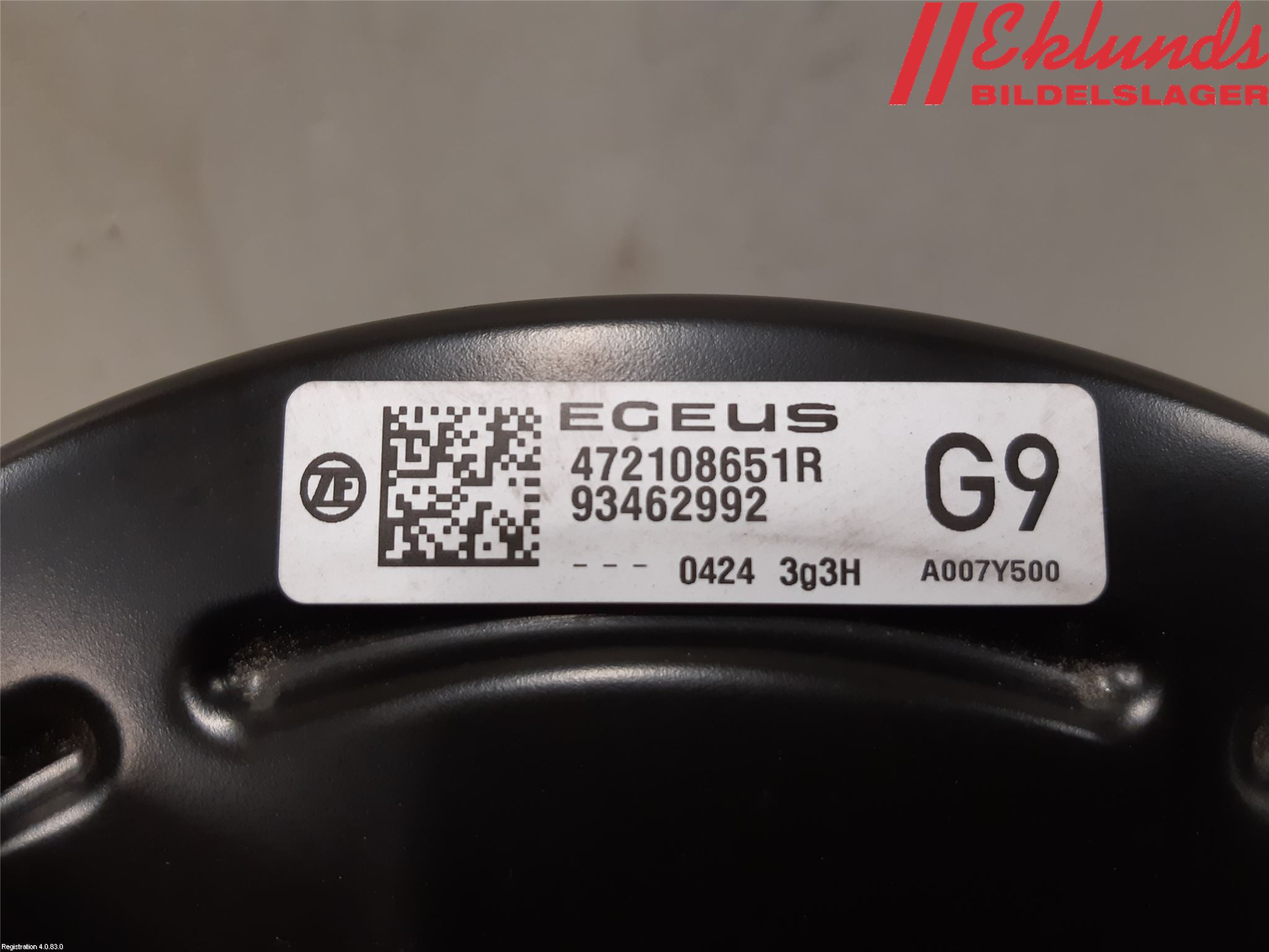 Fiat TALENTO 16- Bromsservo