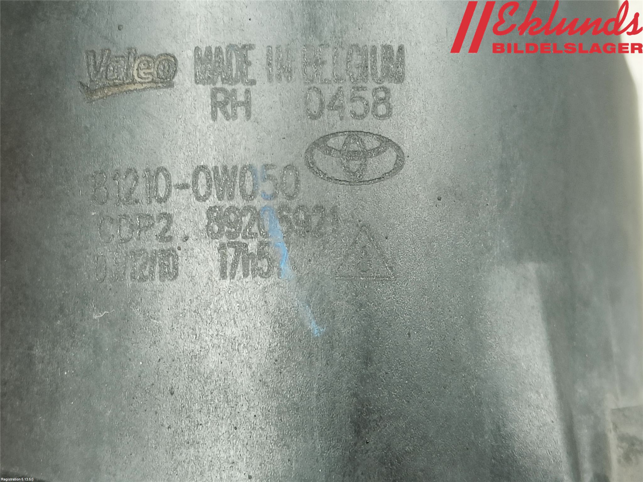Toyota RAV 4 06-12 Dimljus-Varselljus Fram