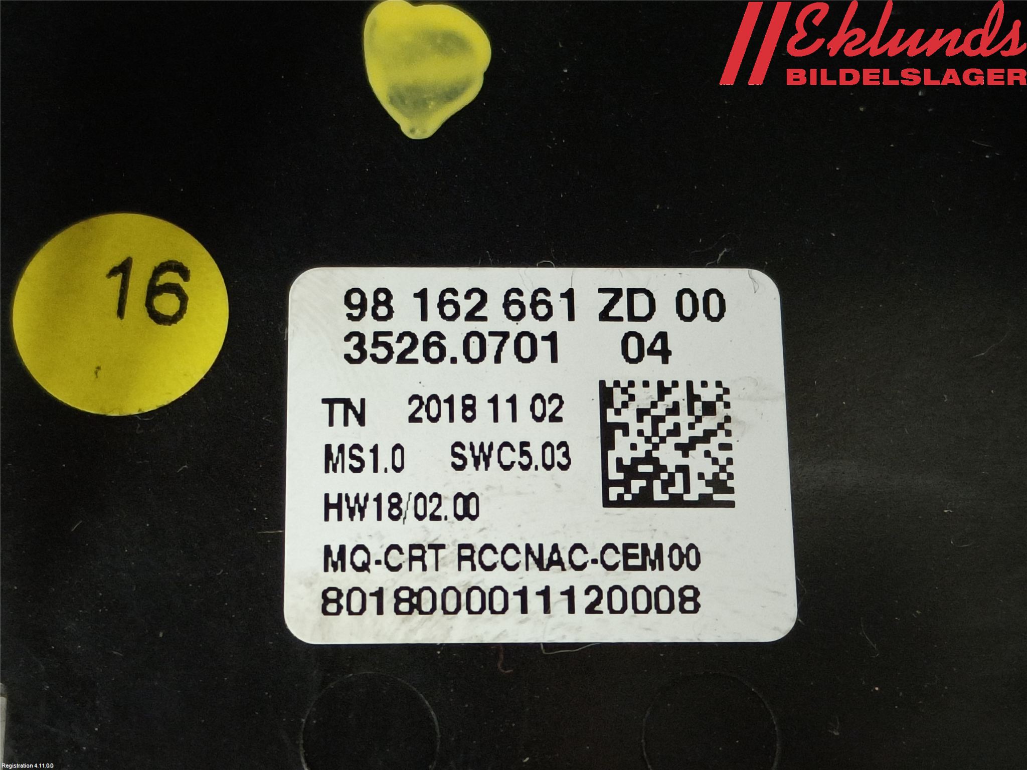 Peugeot PARTNER/E-PARTNER 19- Multifunktionsdisplay