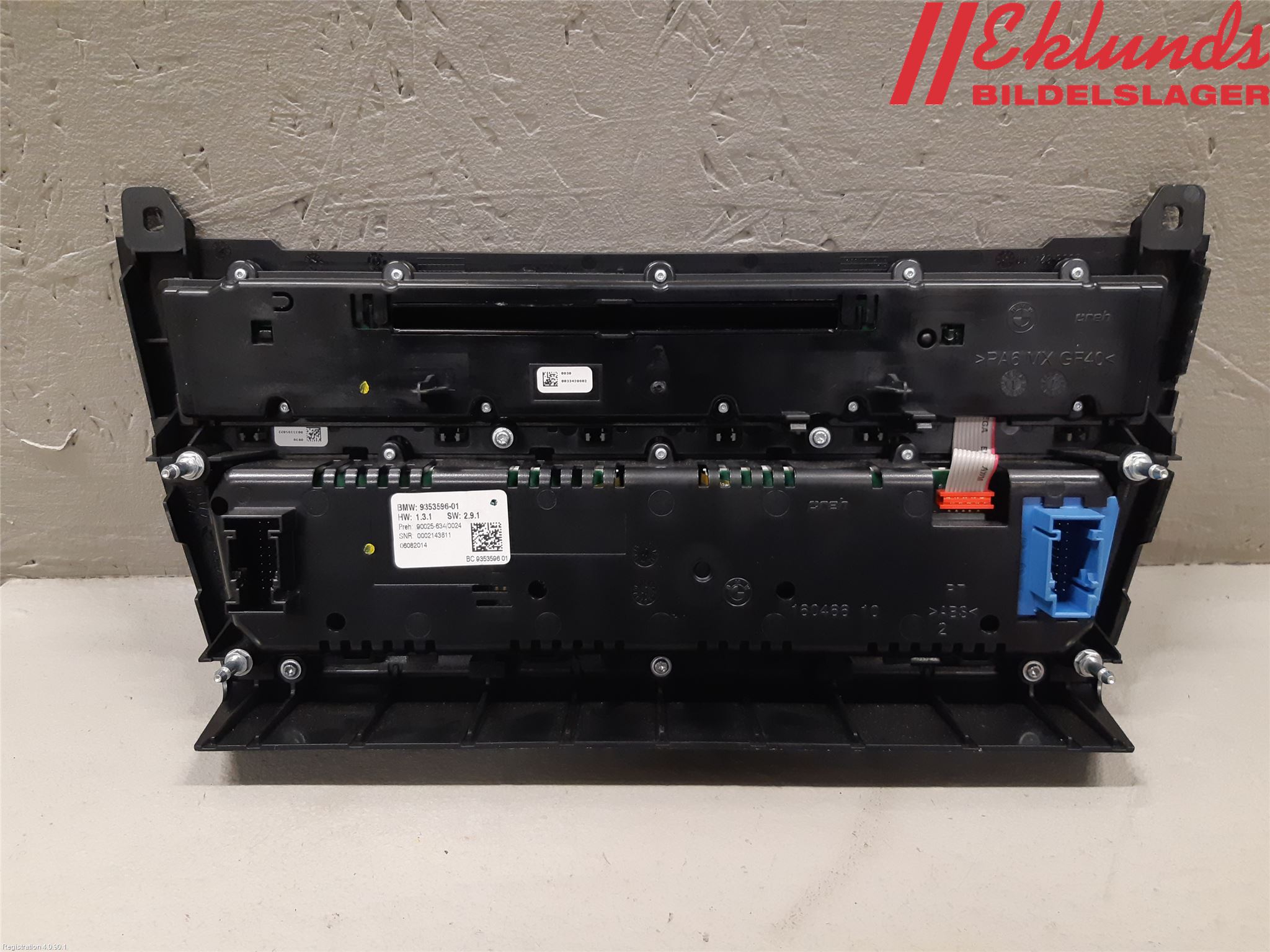 BMW 5 F10/F11/F18 09-17 Cd Radio - Multimediapanel